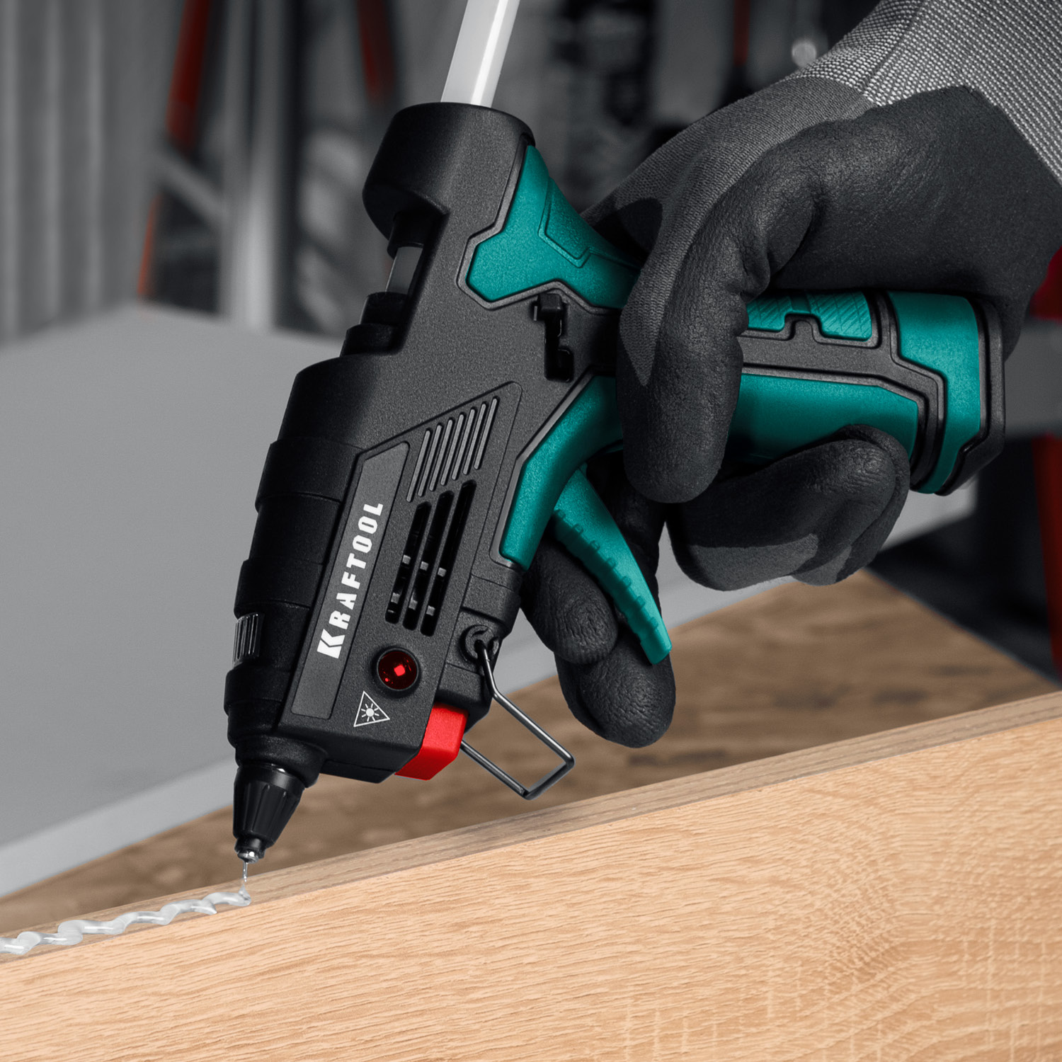 KRAFTOOL GG-200, 11 мм 200°C, термоклеящий газовый пистолет (55524) — фото 8