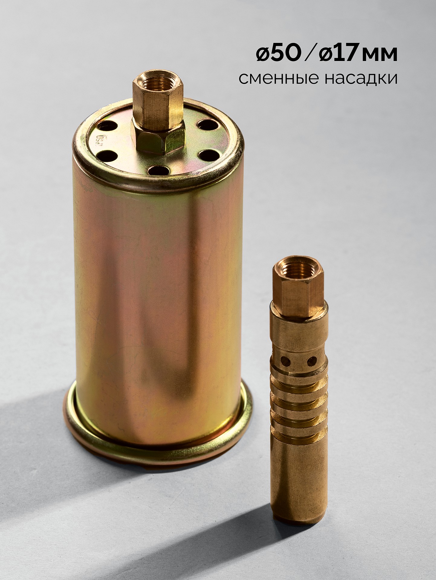 ЗУБР ГП-400Н, 400мм, стаканы 50мм /17мм, шланг 5м, редуктор, пропановая горелка в наборе Профессионал (55545-H5) — фото 7