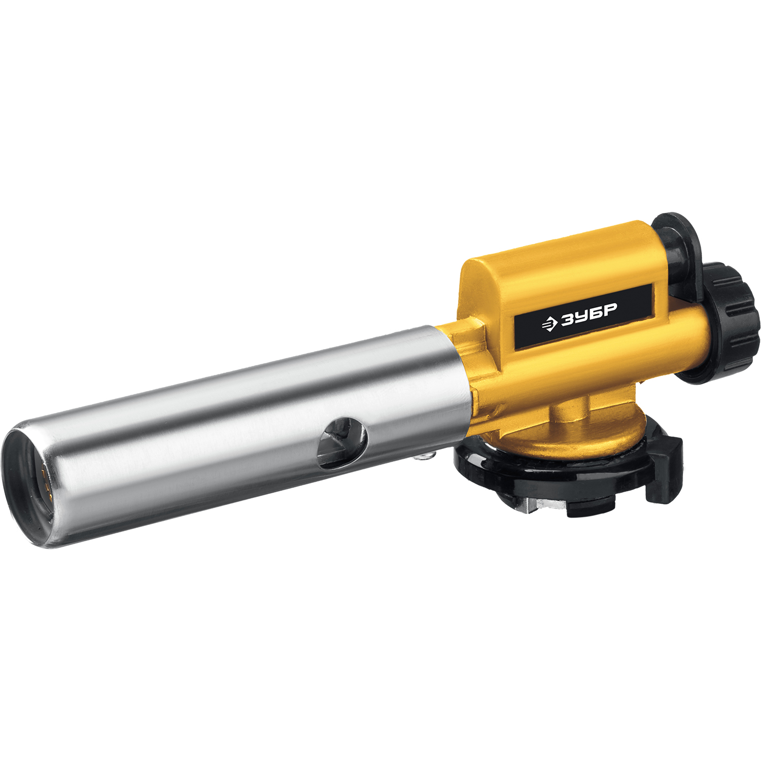 ЗУБР ГПМ-800, 1300°C, цельнометаллическая, газовая горелка с пьезоподжигом на баллон с цанговым соединением, Профессионал (55550) — фото 8