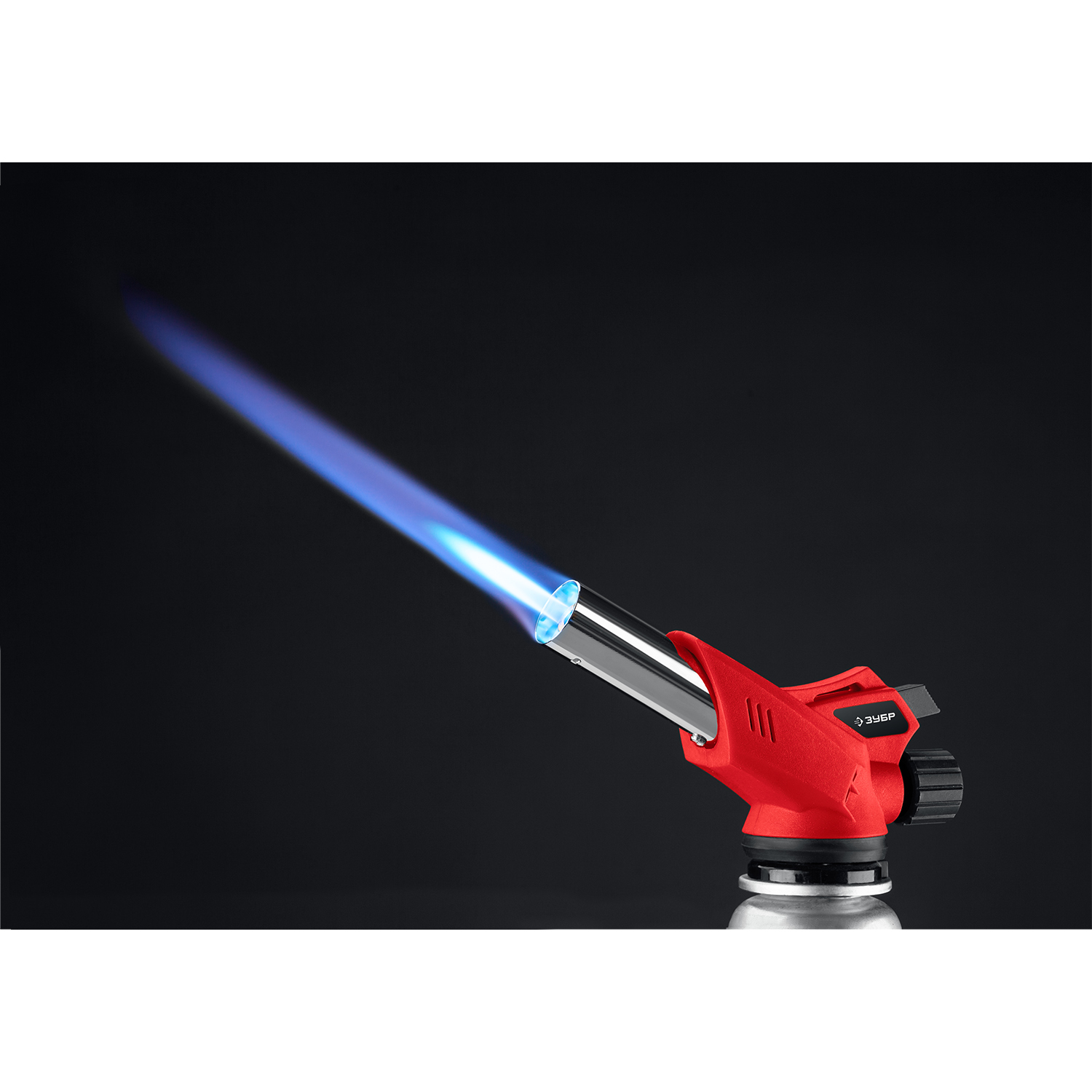 ЗУБР ГМ-350, 1300°C, газовая горелка с пьезоподжигом на баллон с цанговым соединением (55553) — фото 6