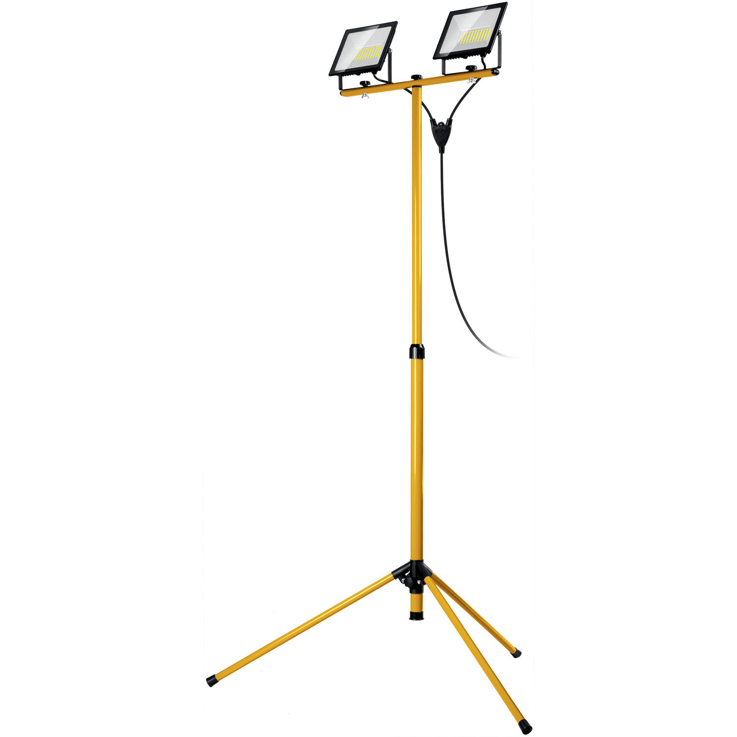 STAYER LED-MAX, 2 х 50 Вт, 6500 К, IP 65, 1.6 м, светодиодные прожекторы на штативе (56925-2-50) — фото 6