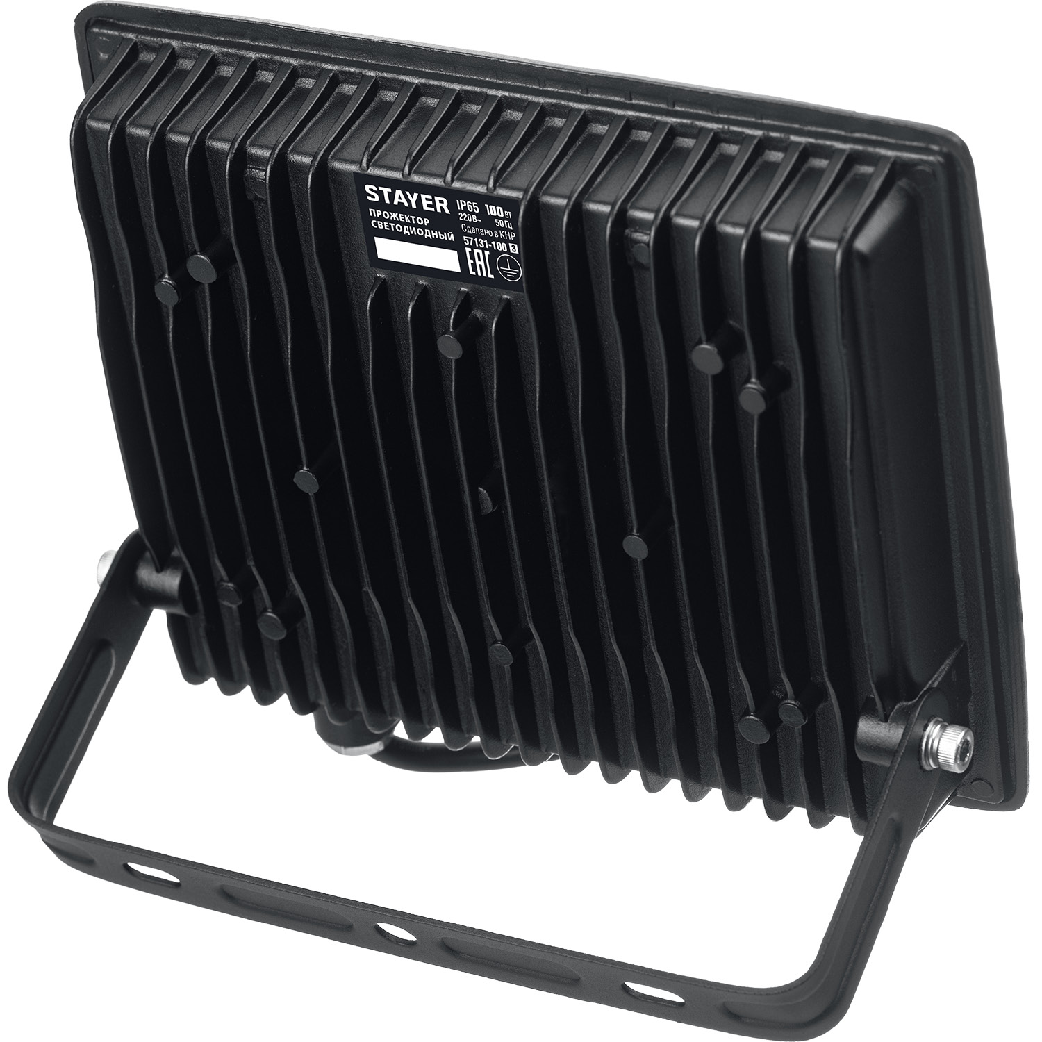 STAYER LED-MAX, 100 Вт, 6500K, IP 65, светодиодный прожектор (57131-100) — фото 5