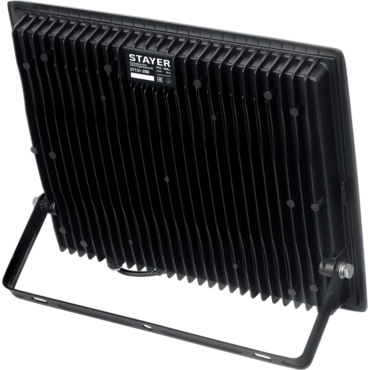 STAYER LED-MAX, 200 Вт, 6500K, IP 65,IP 65, светодиодный прожектор (57131-200) — фото 5