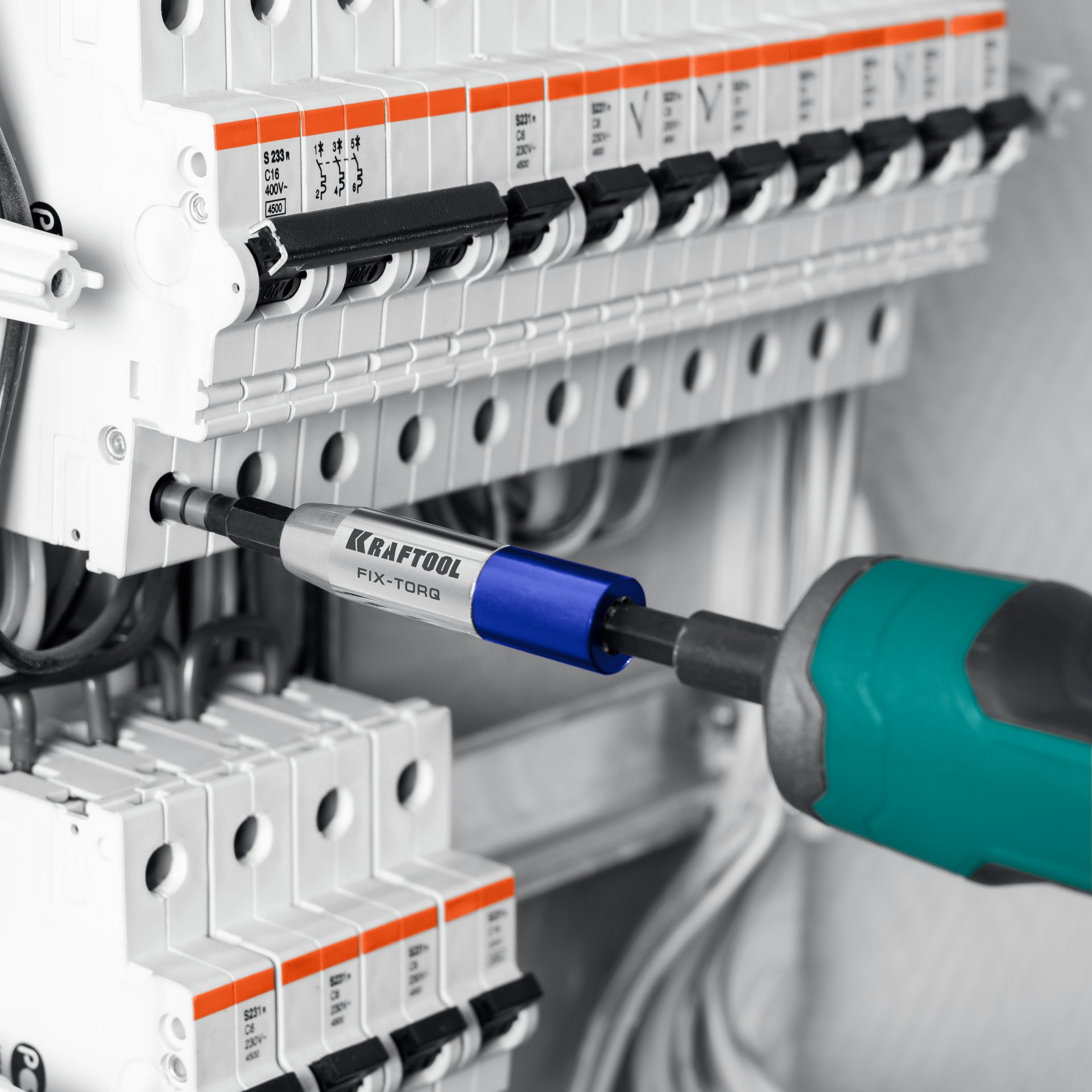 KRAFTOOL FIX-TORQ 0.9 Нм динамометрический адаптер для бит (64035-0.9) — фото 3