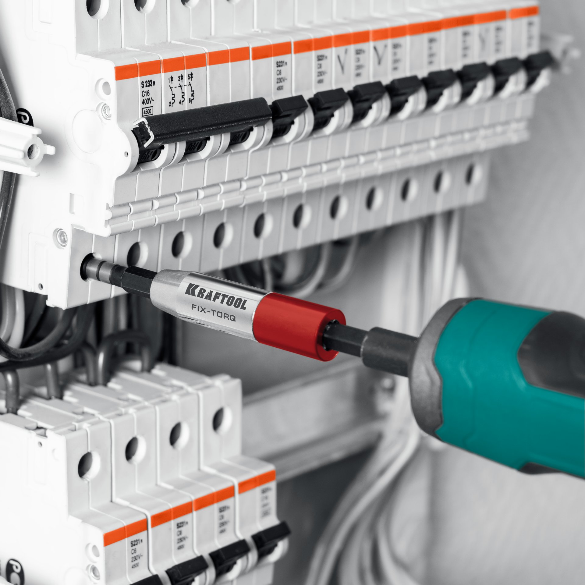 KRAFTOOL FIX-TORQ 4.0 Нм динамометрический адаптер для бит (64035-4.0) — фото 3