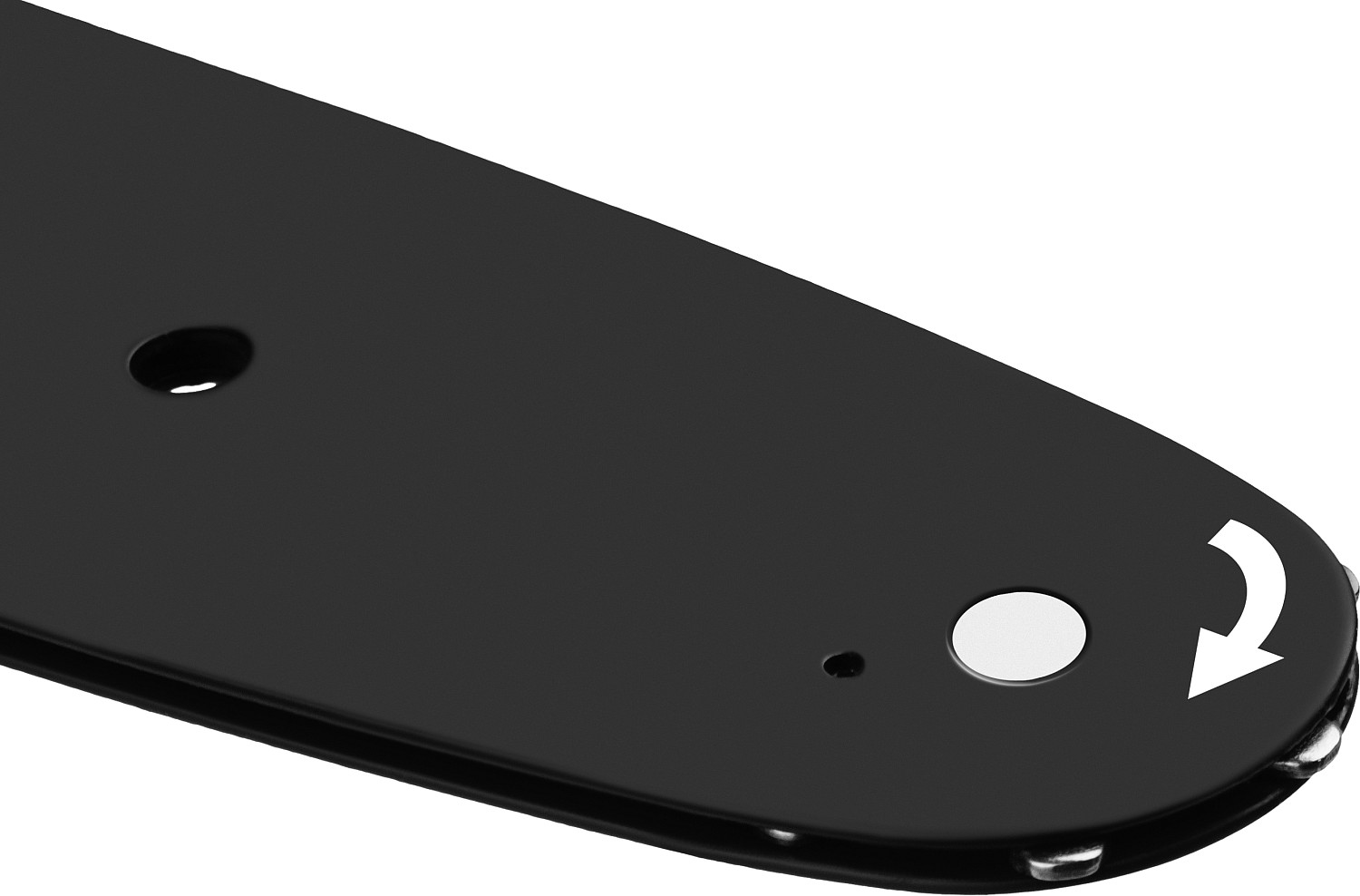 ЗУБР тип 1, шаг 3/8″, паз 1.3 мм, 35 см, шина для бензопил, Профессионал (70201-35) — фото 4