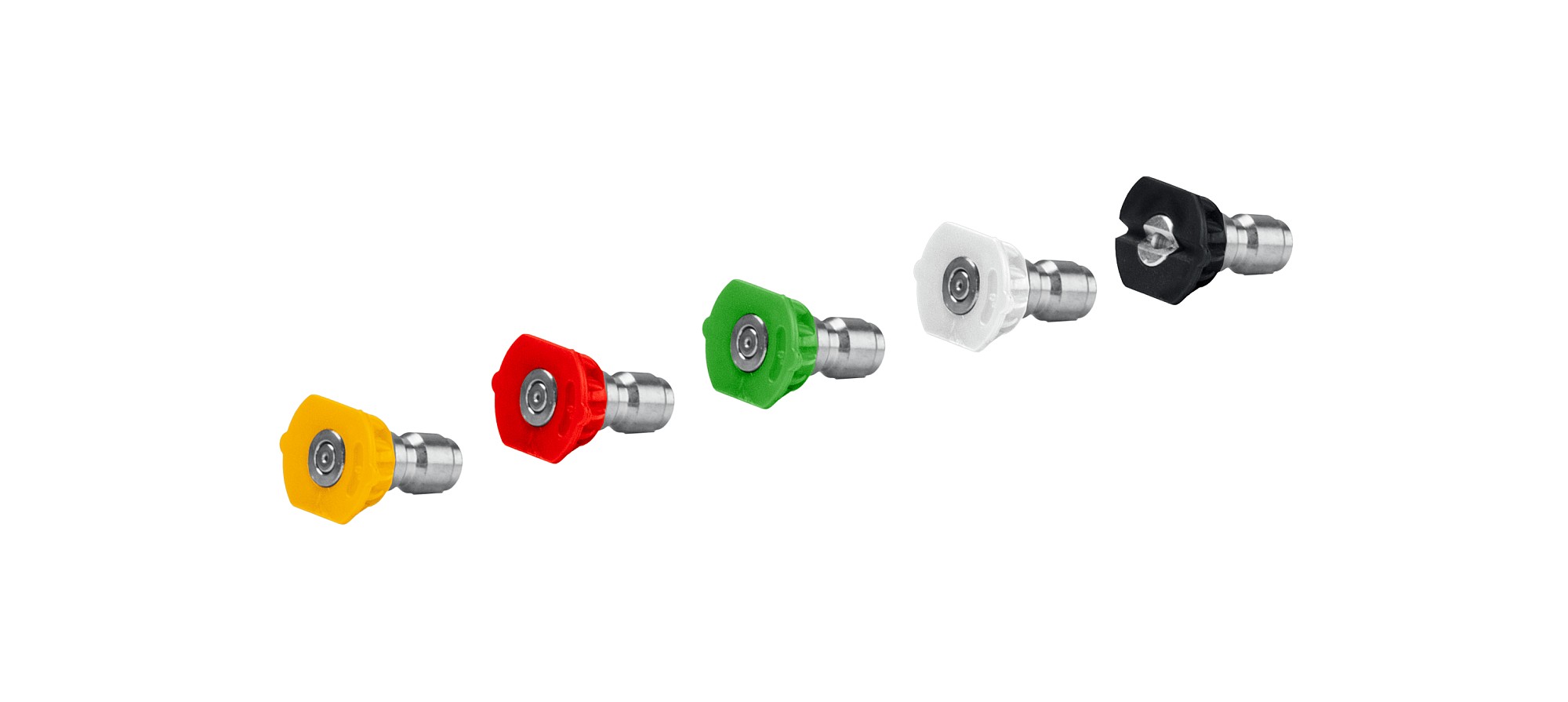 ЗУБР для пистолета МИГ-280, комплект цветных насадок 5 шт (70408-280) — фото 3