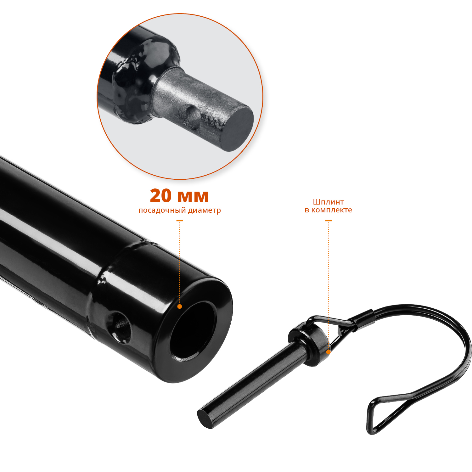 ЗУБР 1000 мм, удлинитель шнека для мотобуров (7050-100) — фото 3