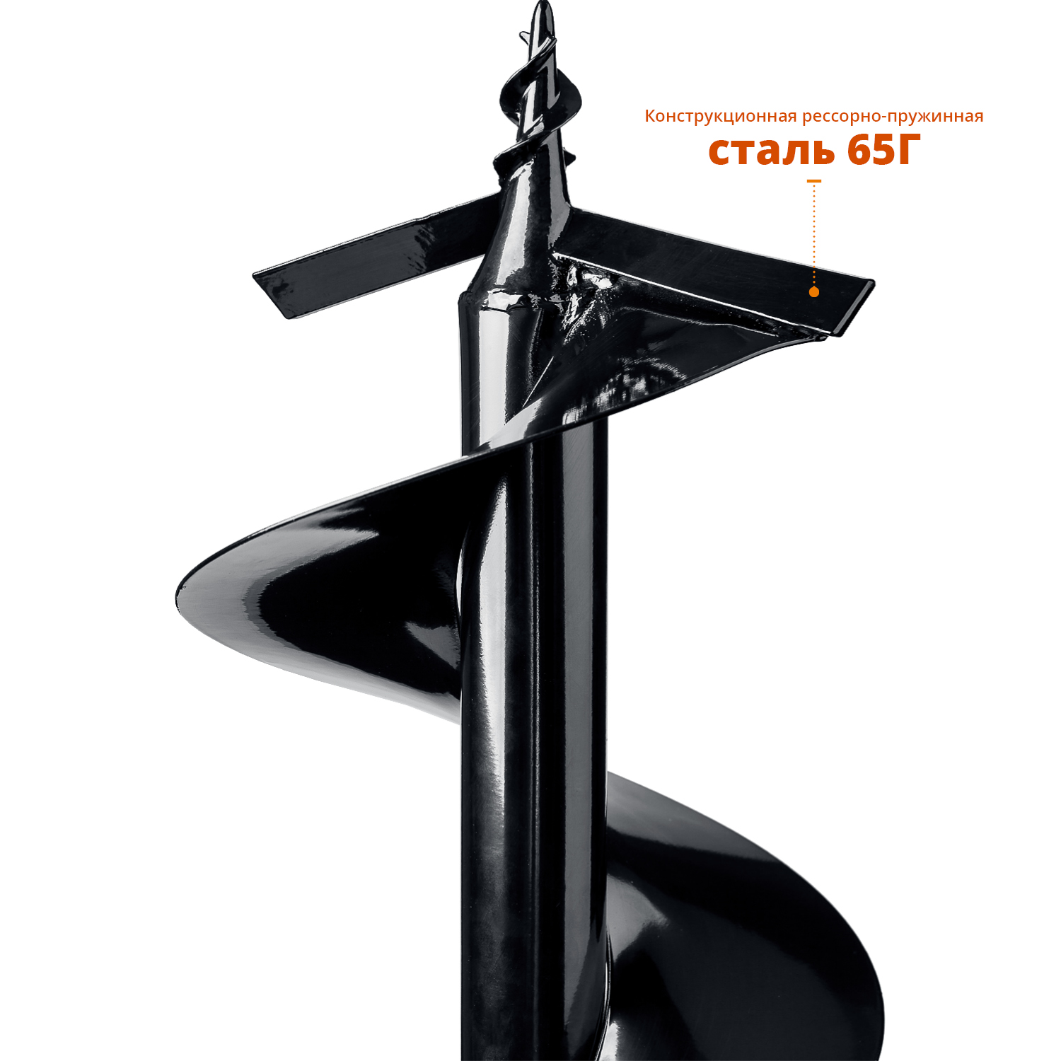 ЗУБР d 300 мм, грунт, шнек для мотобуров (7051-30) — фото 4