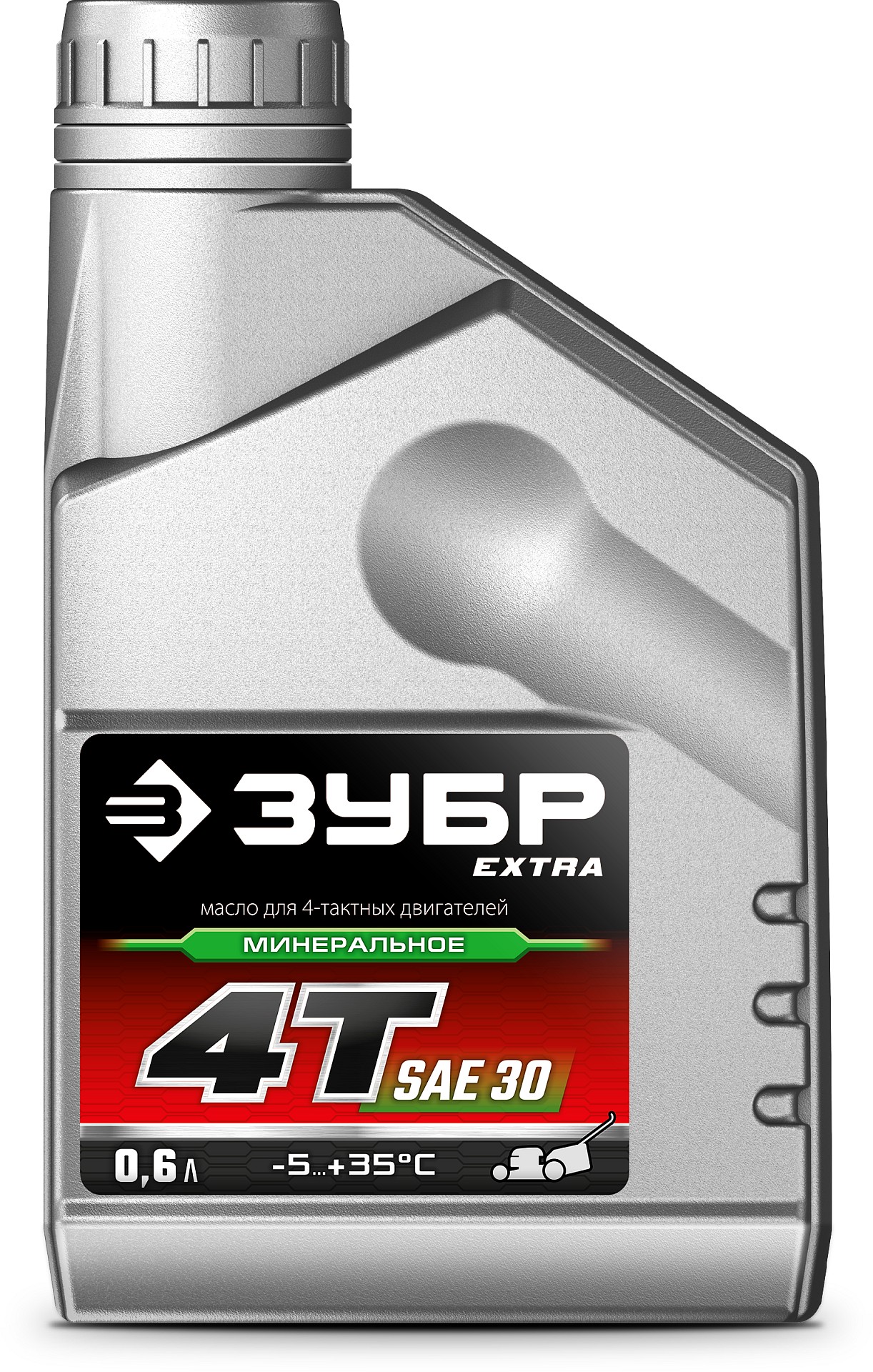ЗУБР 4Т-30, 0.6 л, минеральное масло для 4-тактных двигателей, EXTRA (70617-06) — фото 3