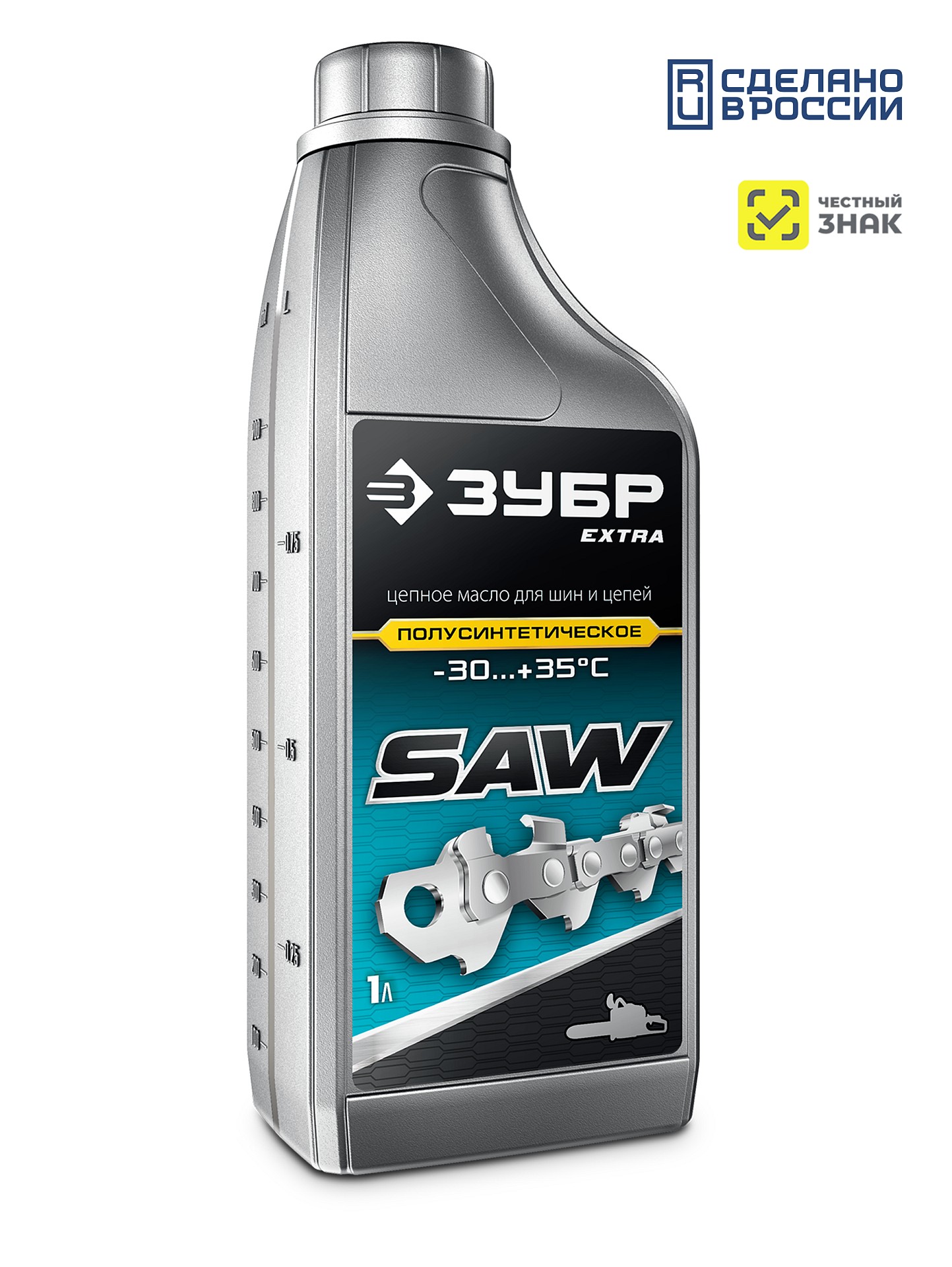 ЗУБР 1 л, цепное полусинтетическое масло для бензо и электропил, EXTRA (70623-1)