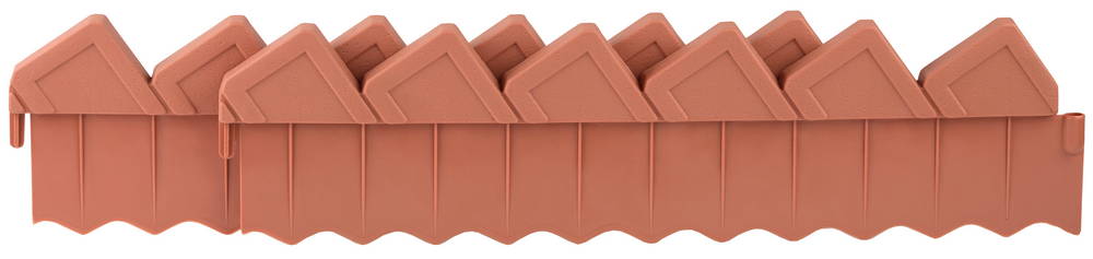 GRINDA коричневое, ограждение для клумб (8-422303)