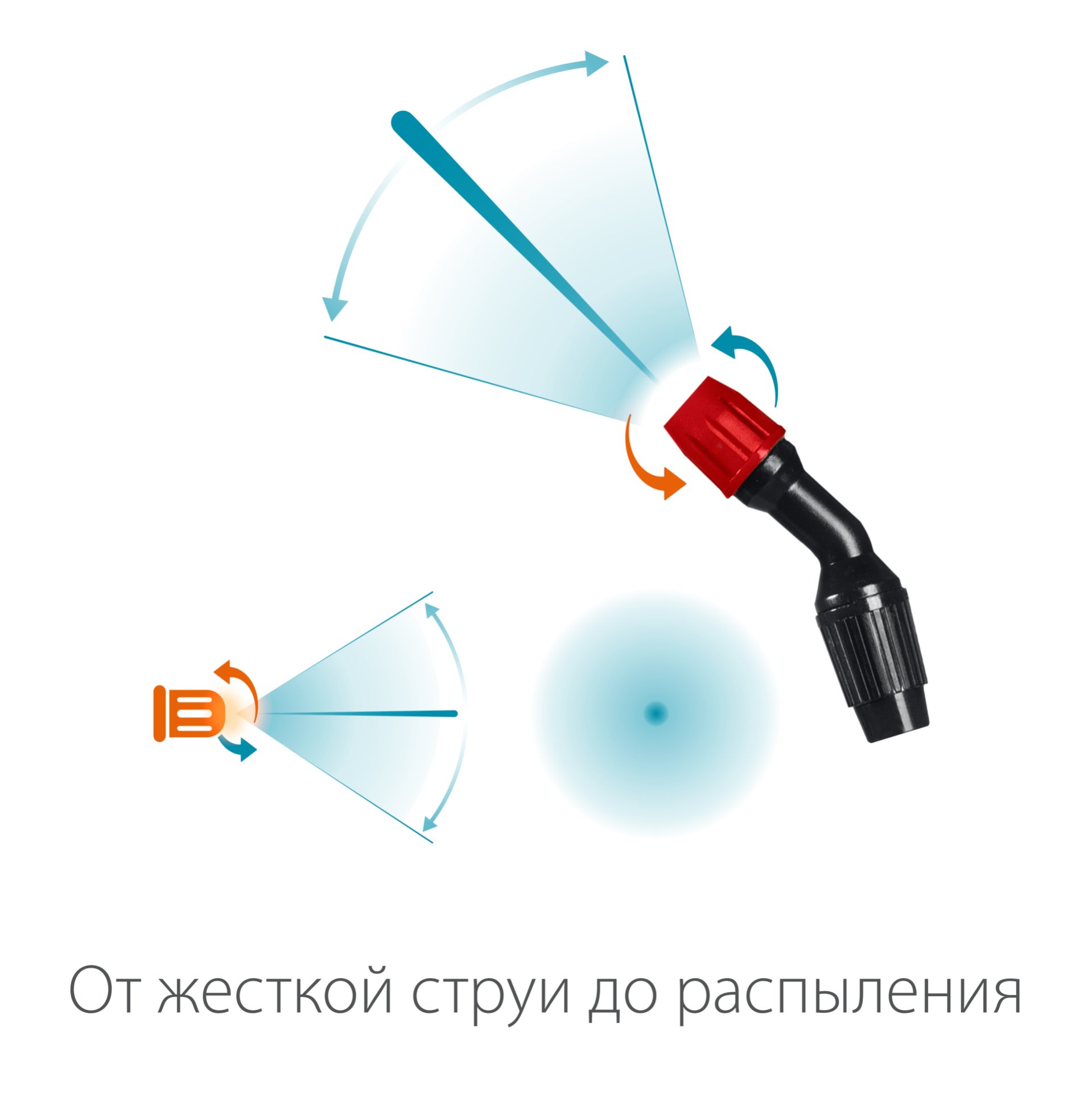 GRINDA TS-10, 10 л, широкая горловина, устойчивое днище, переносной опрыскиватель (8-425119) — фото 6
