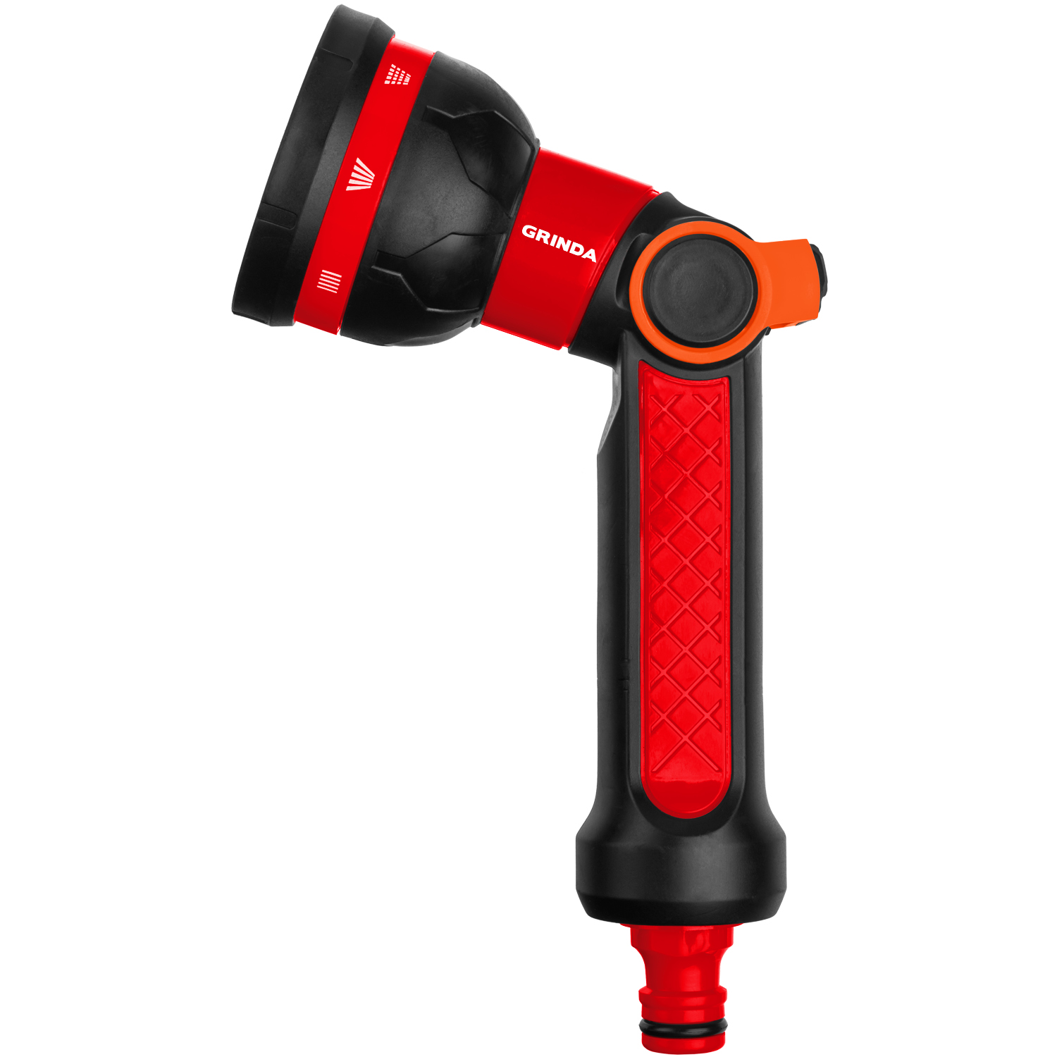 GRINDA N-8, с регулятором напора, 8 режимов, двухкомпонентный, поливочный пистолет (8-427188) — фото 4