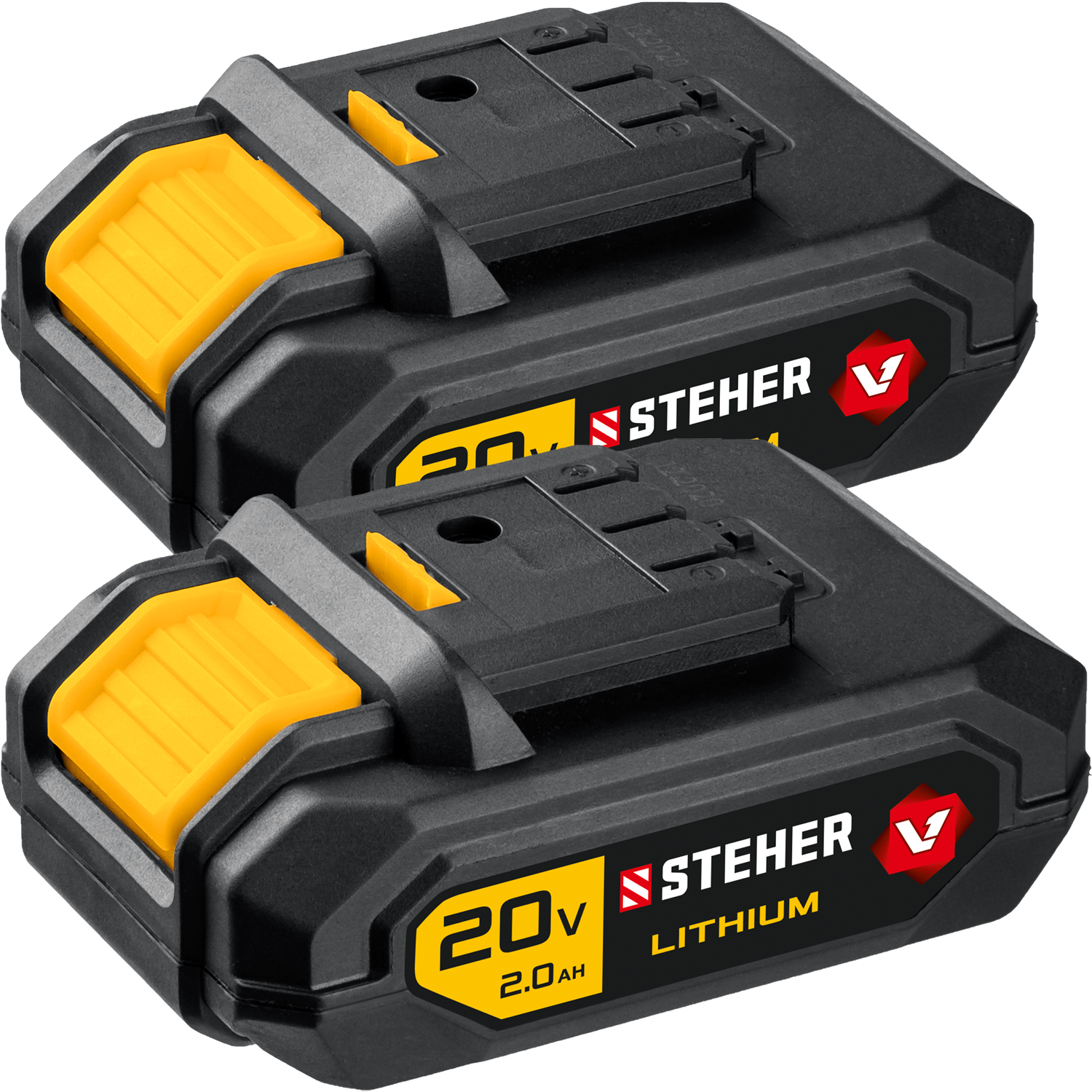 STEHER V1, 20 В, 45 Н·м, 2 АКБ (2 А·ч), бесщеточная дрель-шуруповерт, кейс (CDB-200-2) — фото 12