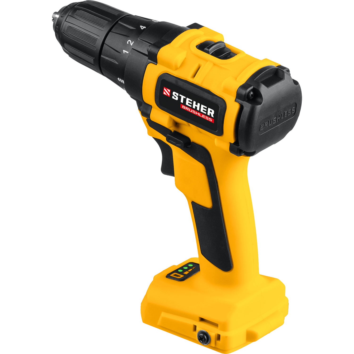 STEHER V1, 20 В, 45 Н·м, без АКБ, бесщеточная дрель-шуруповерт (CDB-200) — фото 10