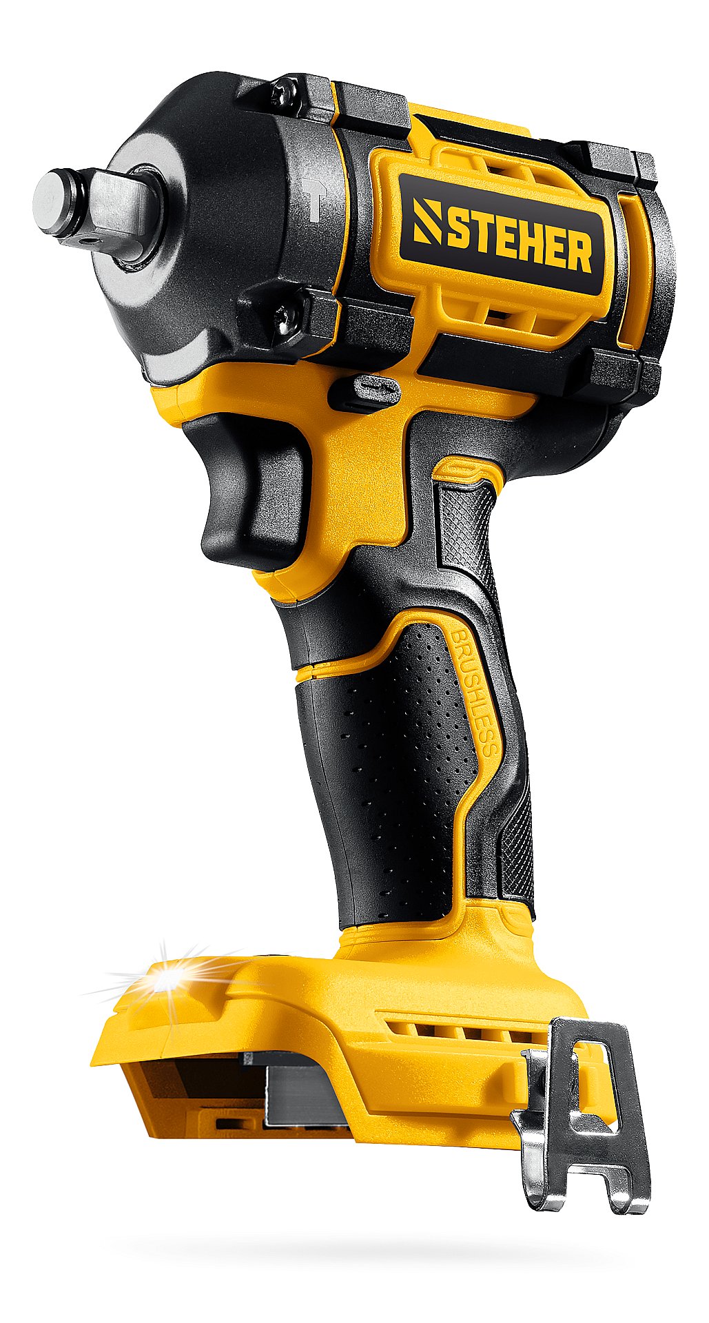 STEHER 20 В, 500 Н·м, без АКБ (LMS), бесщеточный ударный гайковерт (CWB-500)