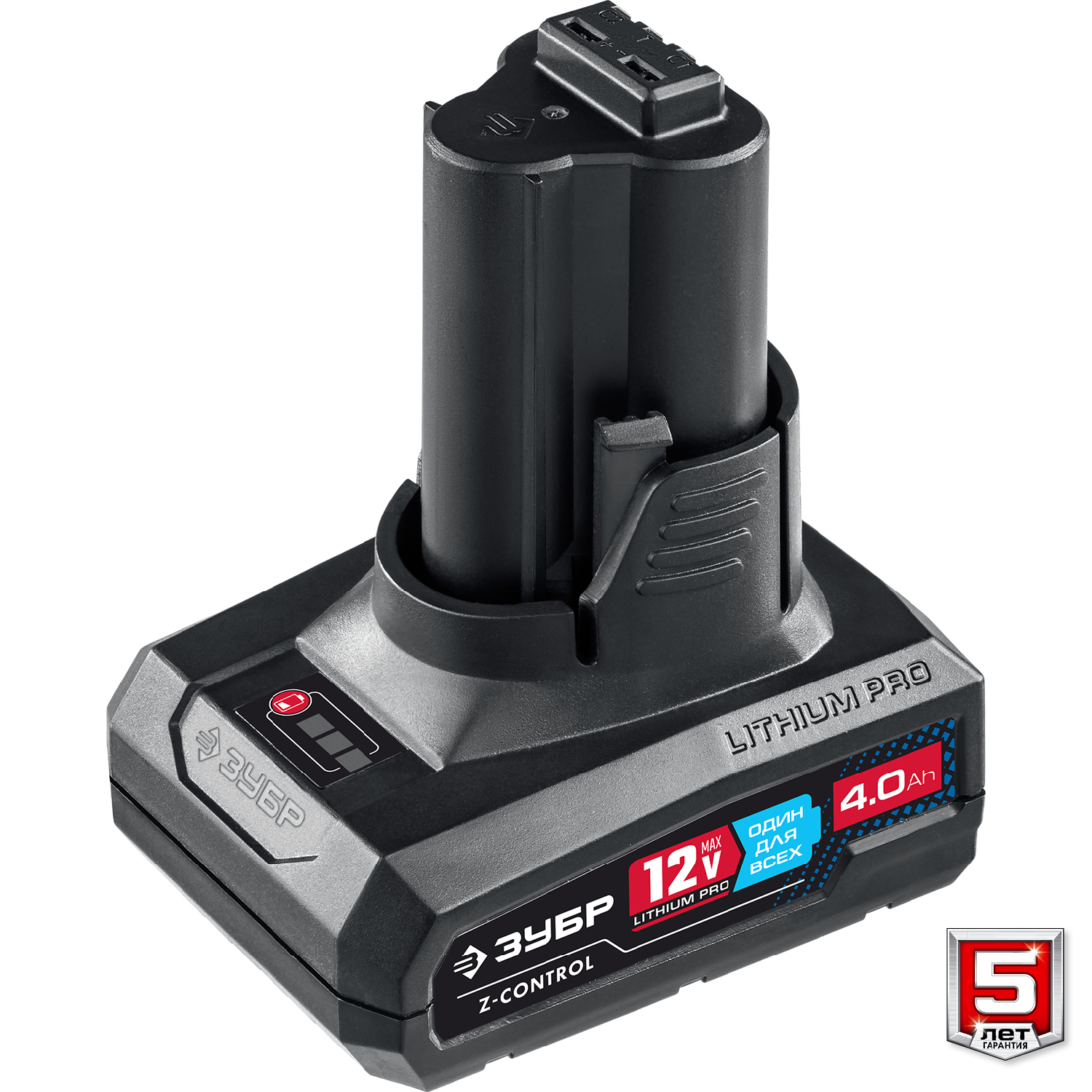 ЗУБР 12 В, 40 Н·м, 2 АКБ тип Т7 (4 А·ч), дрель-шуруповерт, сумка, Профессионал (DL-121-42) — фото 13