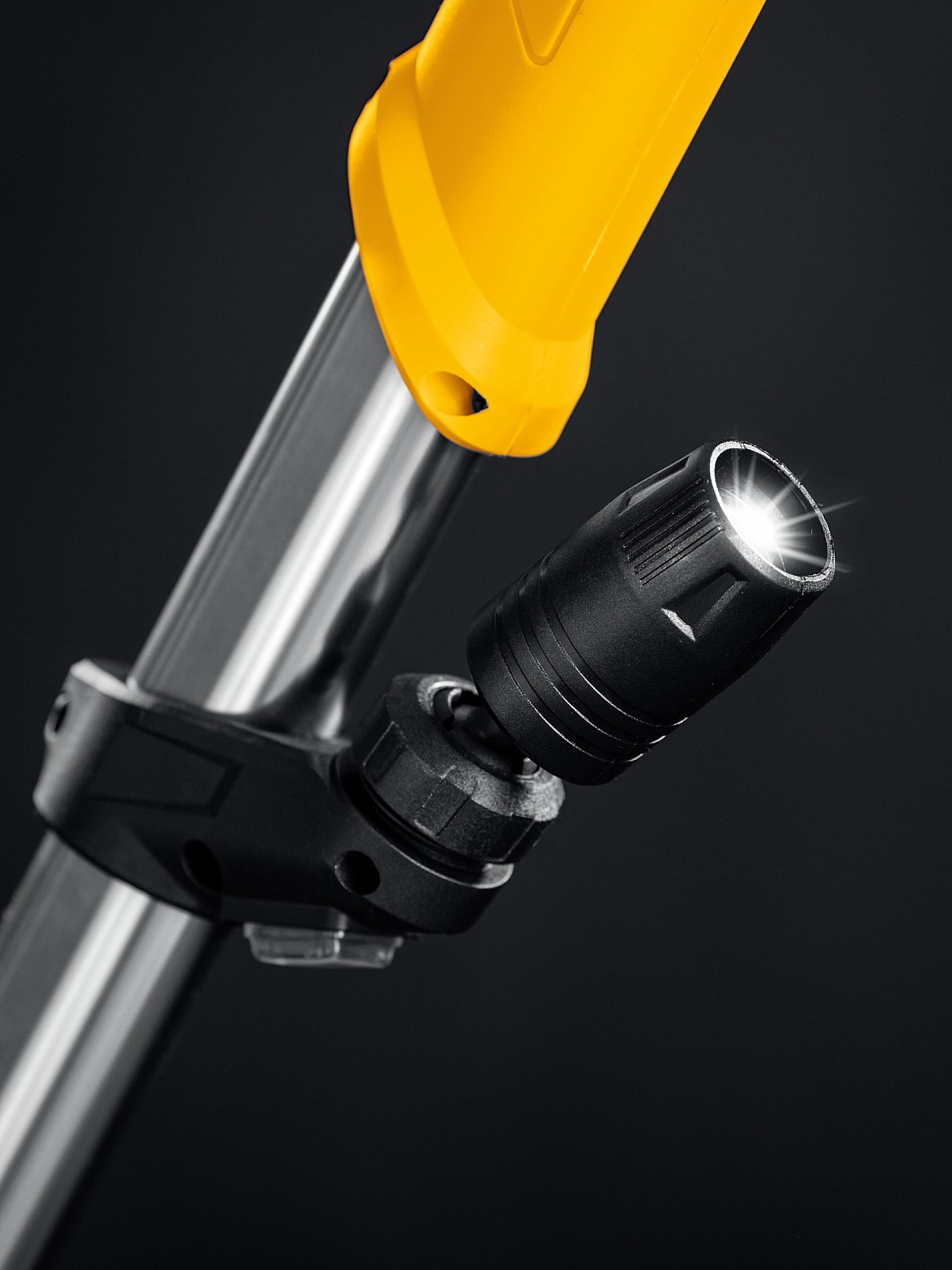 STEHER d225 мм, 800 Вт, удлиненная рукоятка, подсветка, шлифовальная машина для стен (жираф) (DWL-800) — фото 7