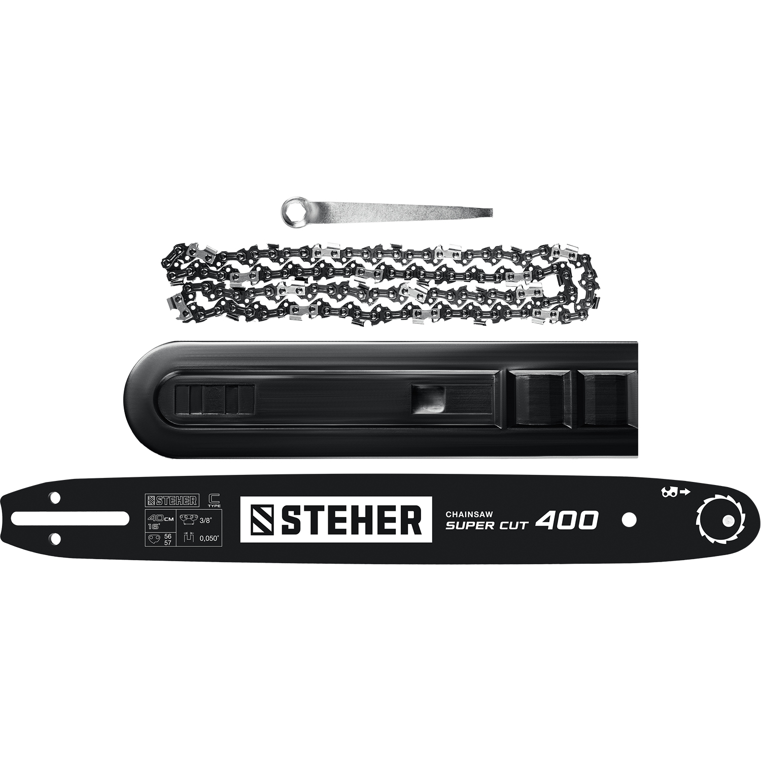 STEHER 2000 Вт, 40 см шина, электрическая цепная пила (ES-2040) — фото 14