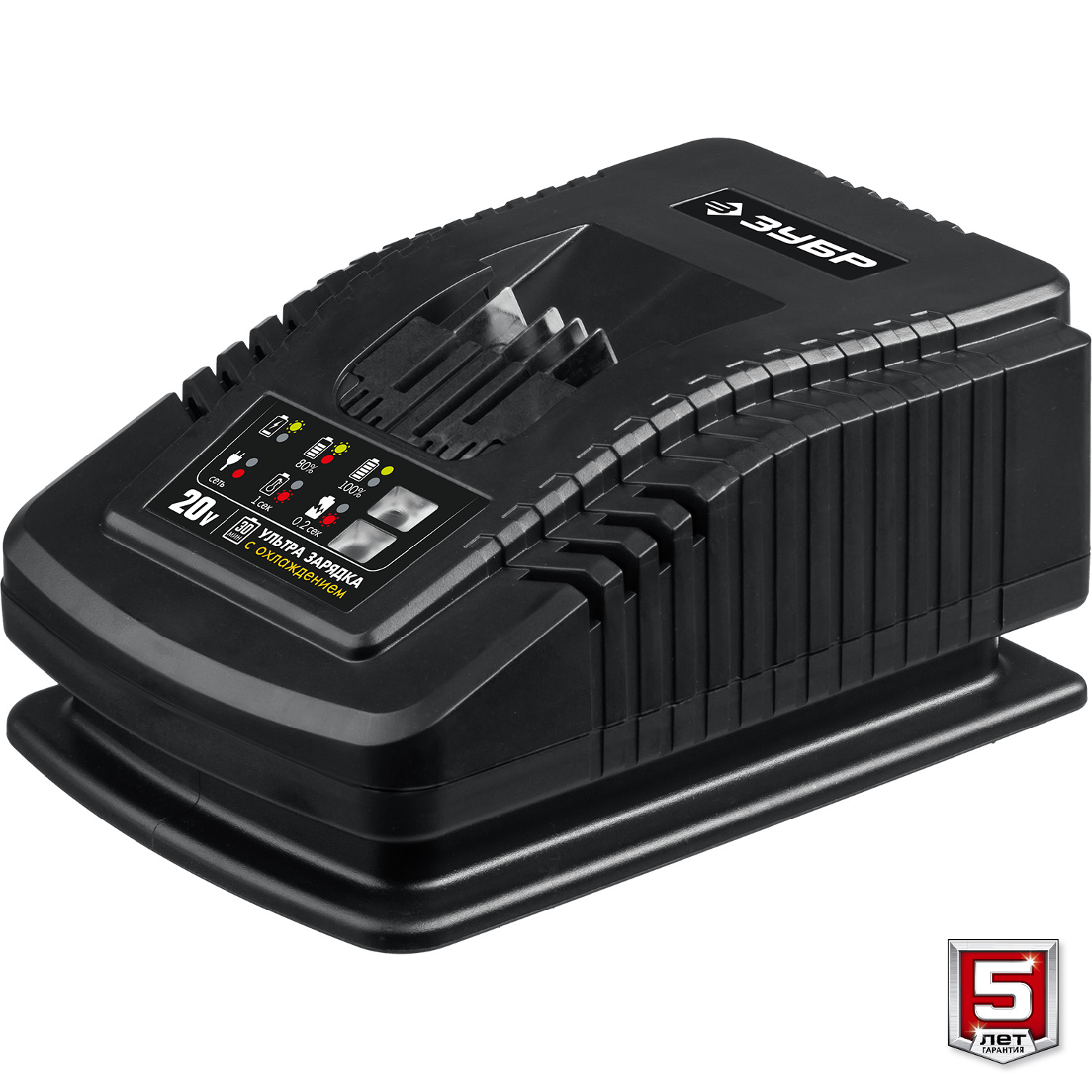 ЗУБР Т7, 20 В, 500 Н·м, 2 АКБ (4 А·ч), бесщеточный гайковерт, кейс, Профессионал (GB-500-42) — фото 12