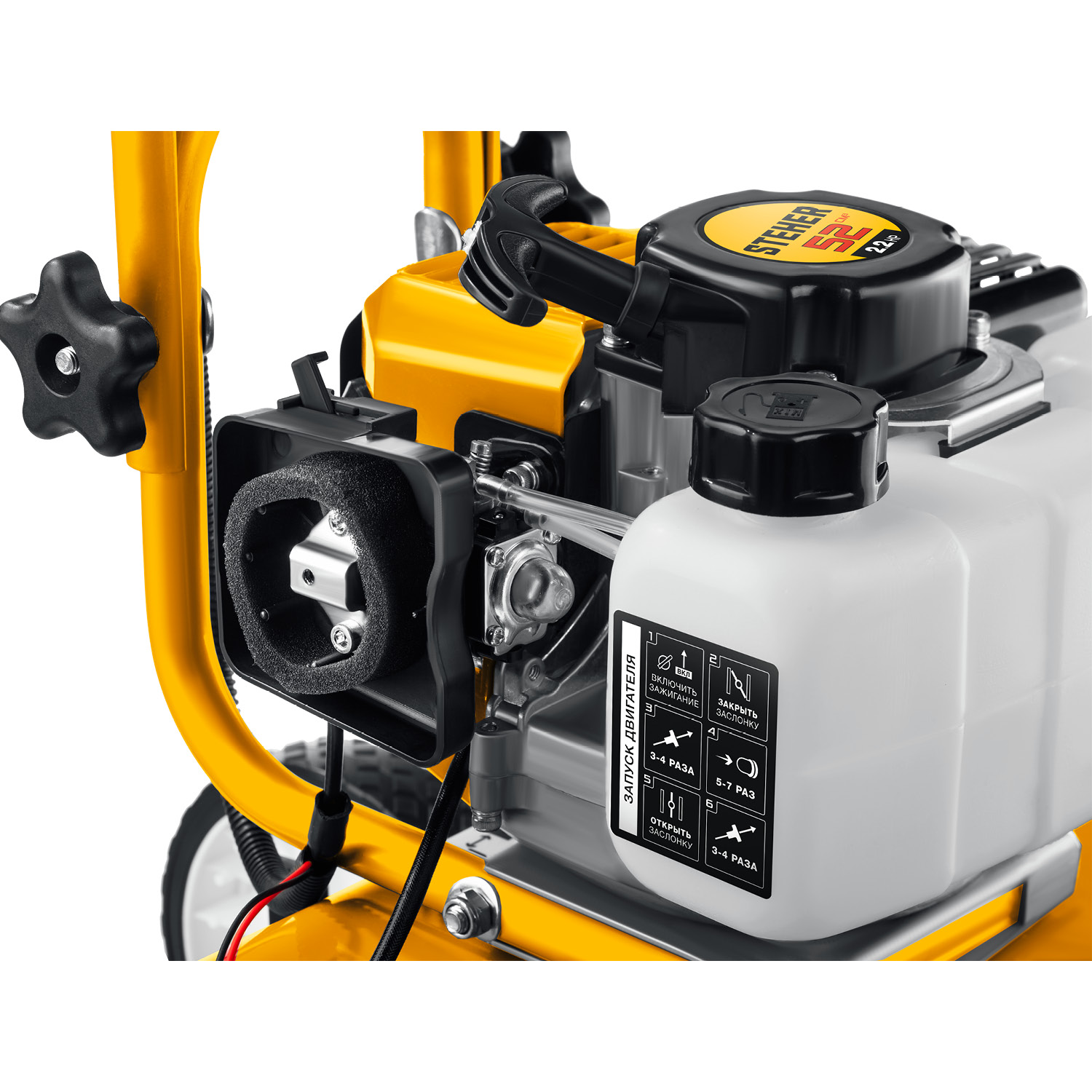 STEHER 2.2 л.с., бензиновый культиватор (GK-100) — фото 13