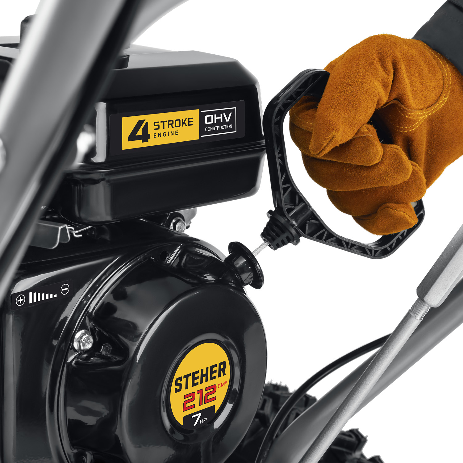 STEHER 62 см, бензиновый снегоуборщик с электростартером, EXTREM (GST-762E) — фото 15