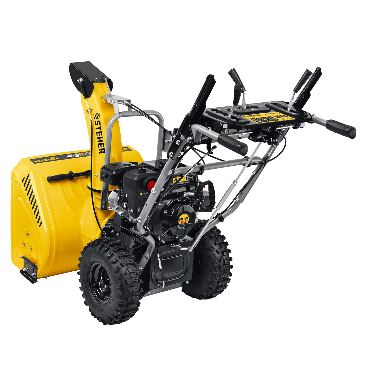 STEHER 72 см, бензиновый снегоуборщик с электростартером, EXTREM (GST-772E) — фото 12