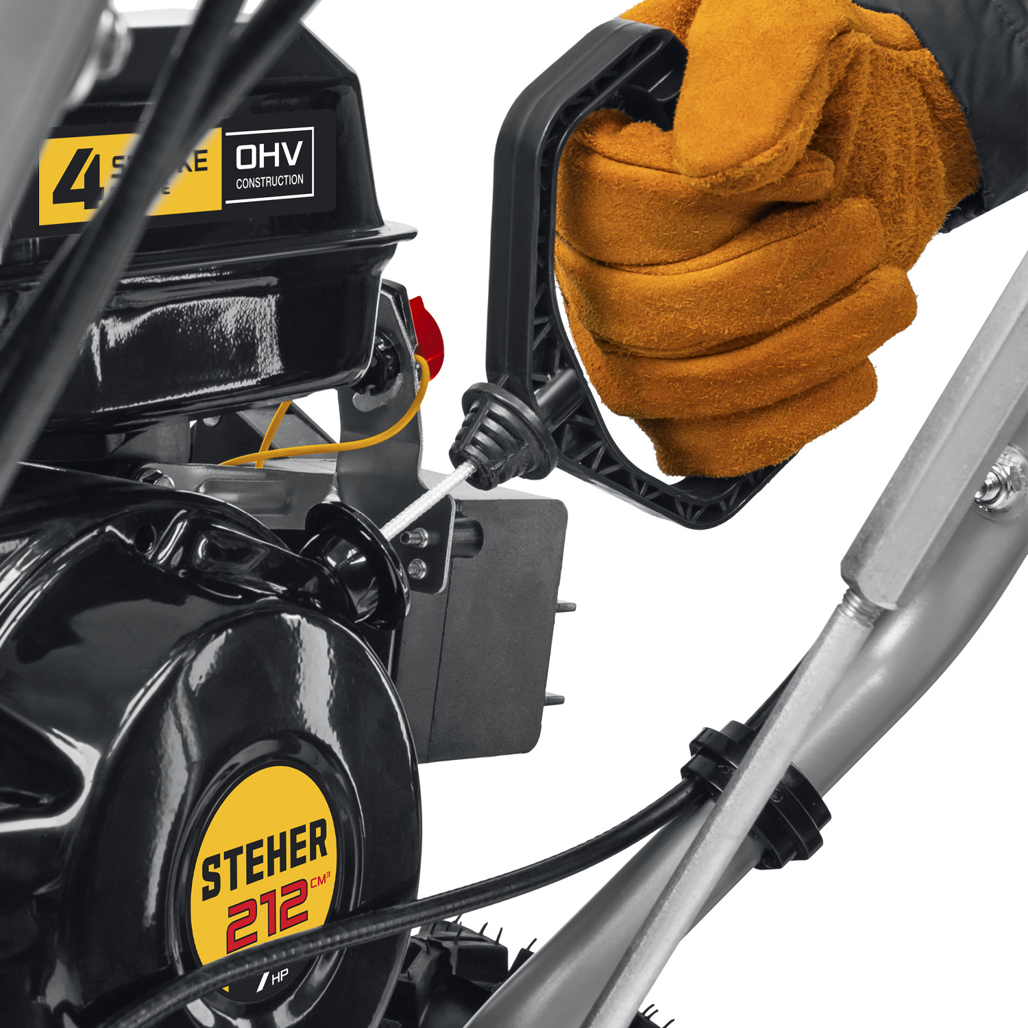 STEHER 72 см, бензиновый снегоуборщик с электростартером, EXTREM (GST-772E) — фото 16