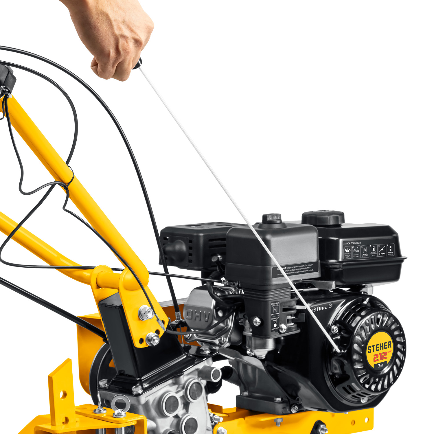 STEHER 7 л.с., легкий мотоблок (GT-300) — фото 12