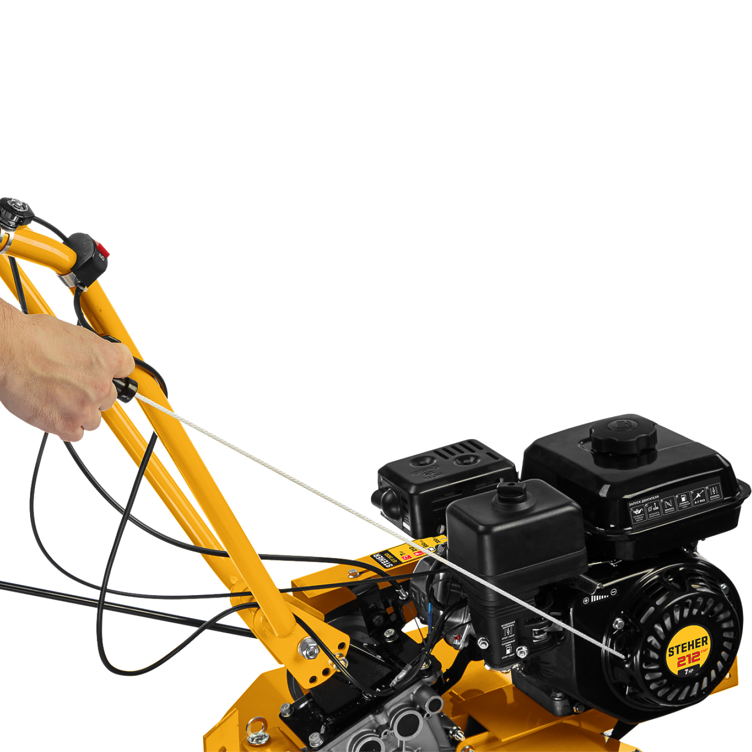 STEHER 7 л.с., легкий мотоблок (GT-300) — фото 19