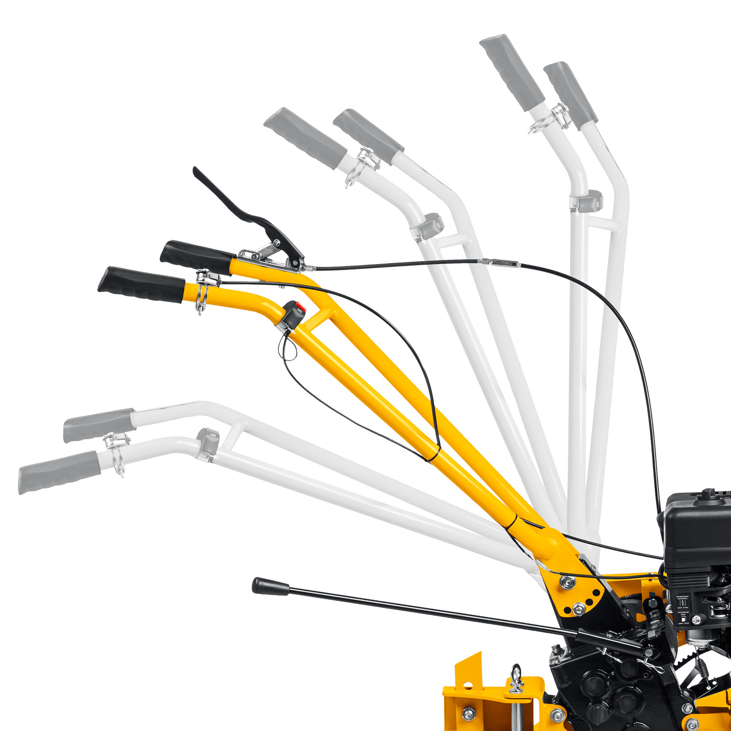 STEHER без колес, 7 л.с., мотоблок с понижающей передчей (GT-430 L) — фото 13