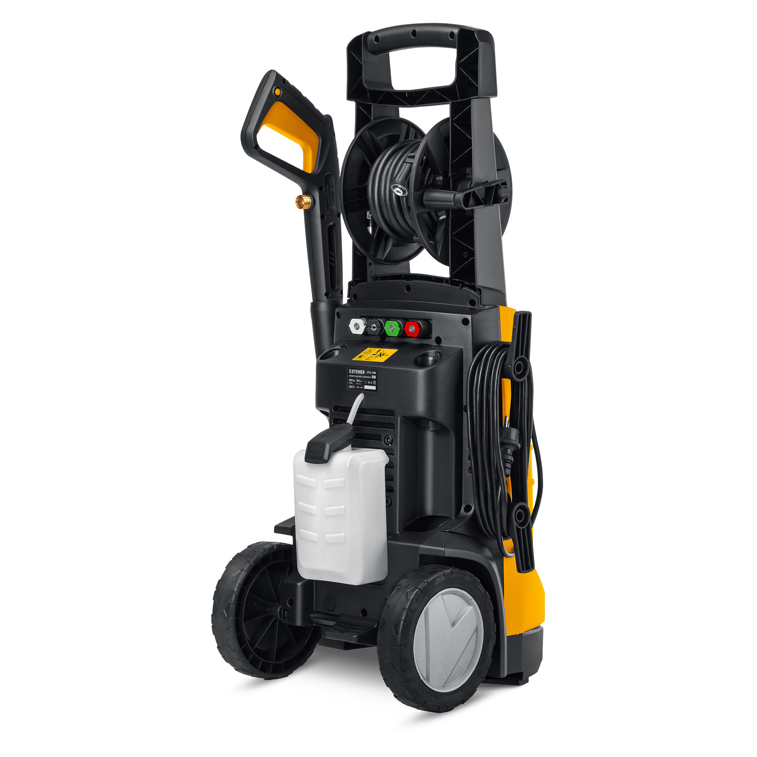 STEHER 240 Атм, 3300 Вт, мойка высокого давления, пистолет G-280 PRO (HPW-240B) — фото 8