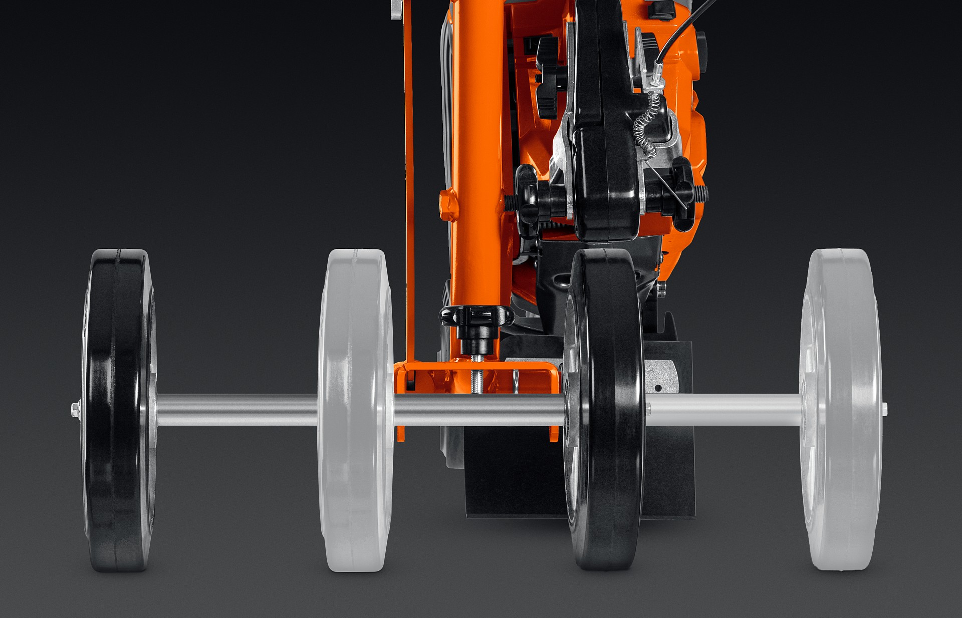 KRAFTOOL тележка (без бака) для бензорезов (K-001) — фото 8