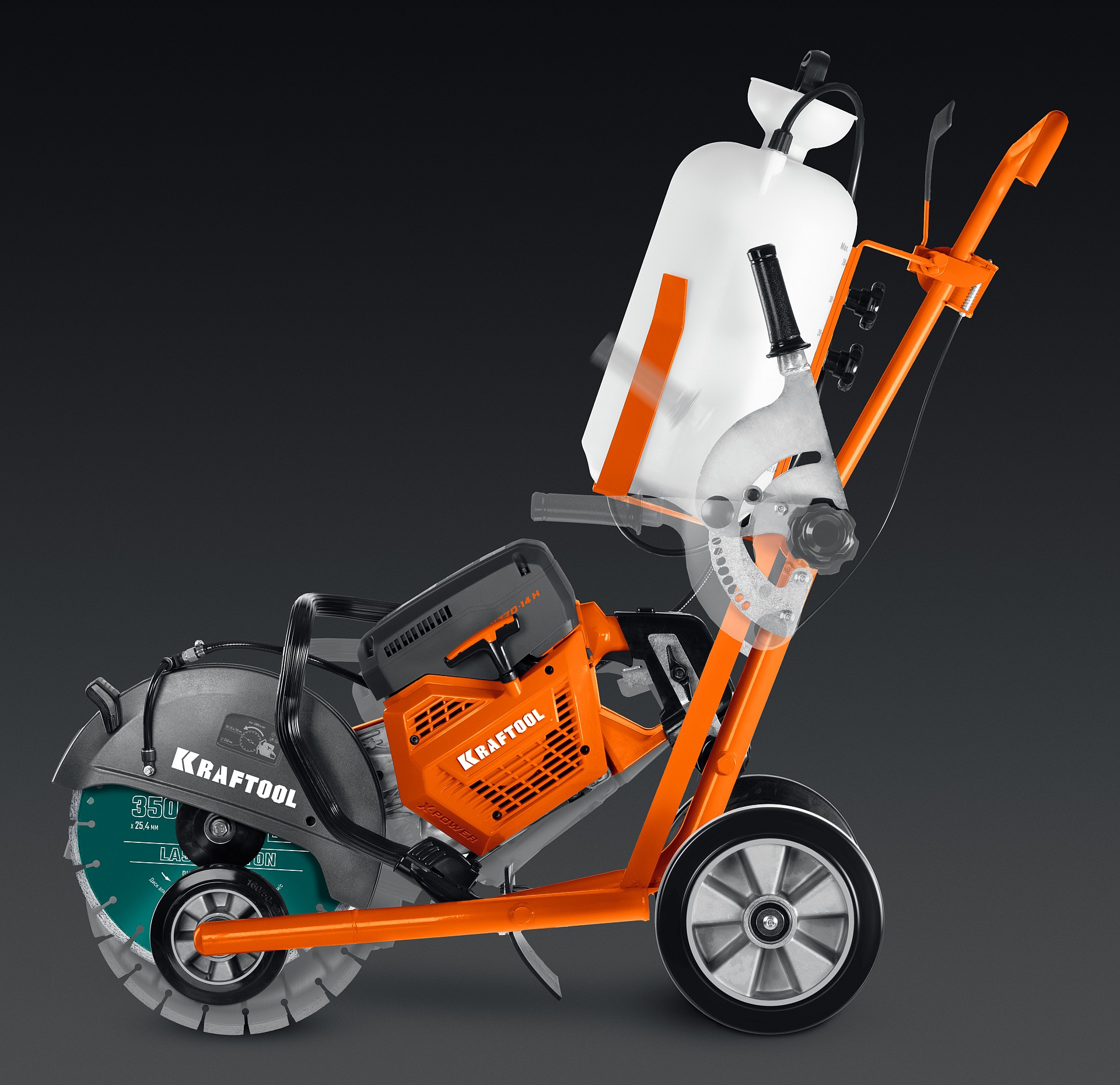 KRAFTOOL тележка с баком для бензорезов (K-003) — фото 6