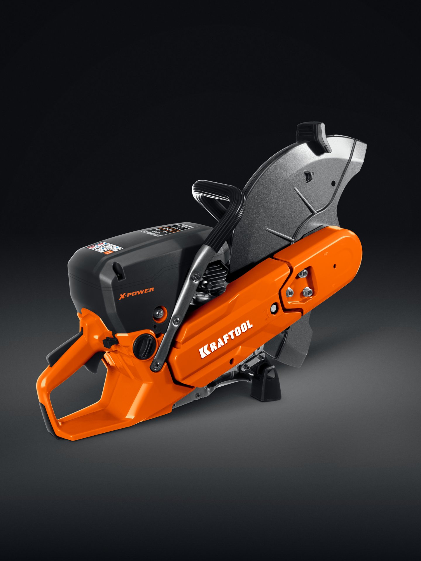 KRAFTOOL 3700 Вт, 350 мм, без диска, бензорез по металлу (рельсорез) (K760-14) — фото 6