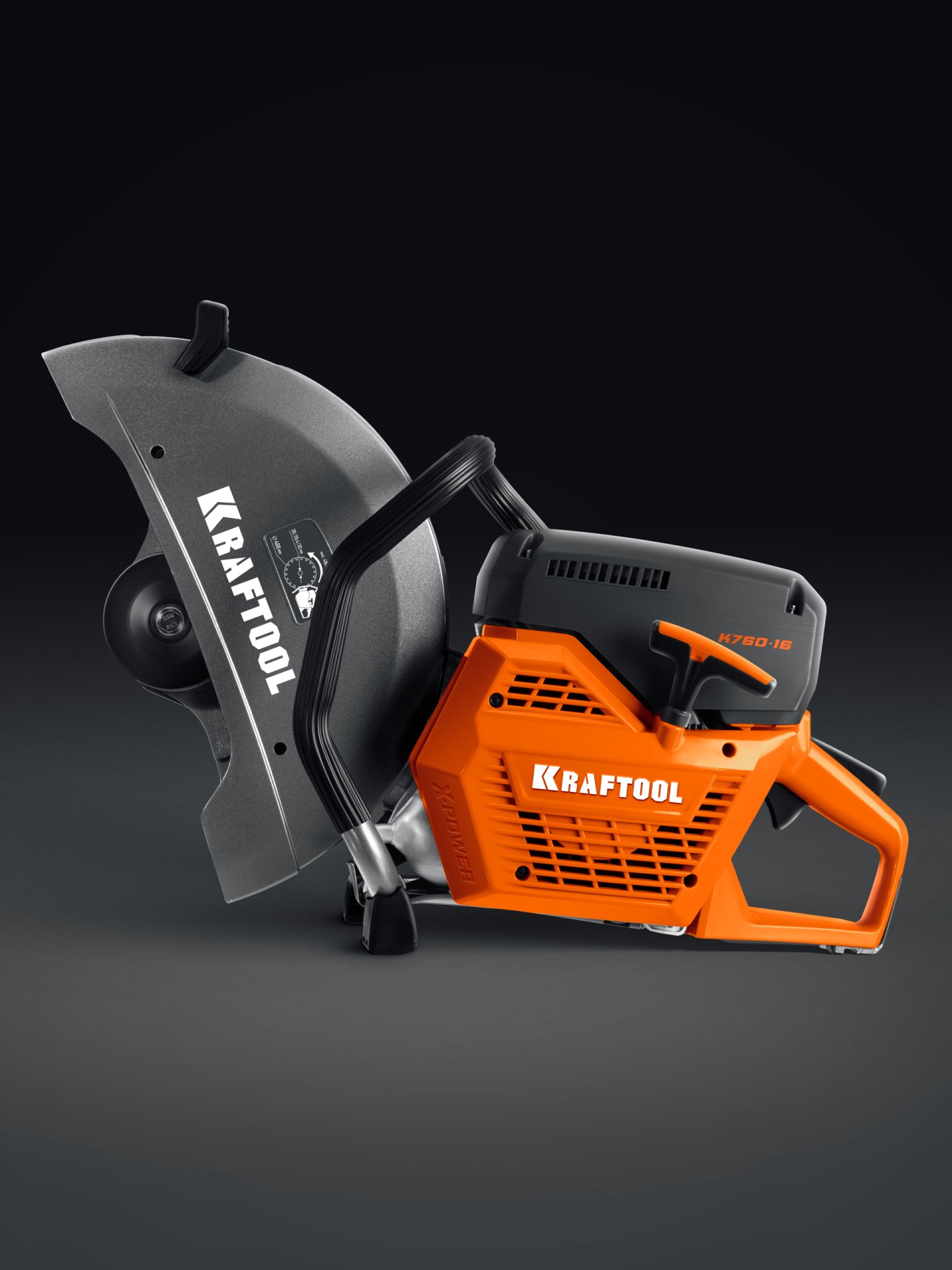 KRAFTOOL 3700 Вт, 400 мм, без диска, бензорез по металлу (рельсорез) (K760-16) — фото 5