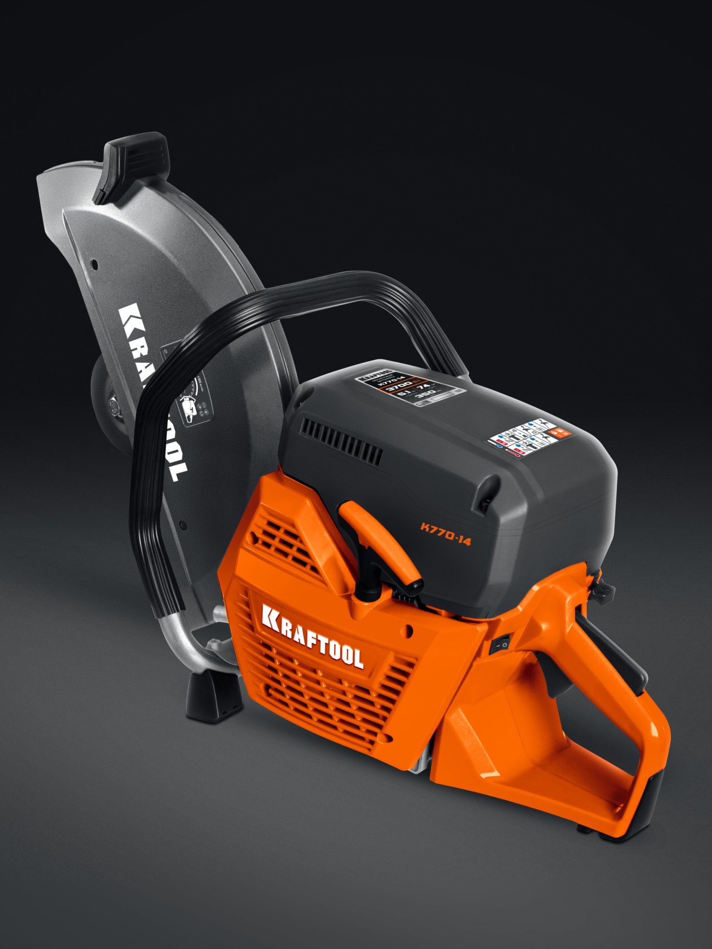 KRAFTOOL 3700 Вт, 350 мм, без диска, бензорез по бетону (бетонорез) (K770-14) — фото 5