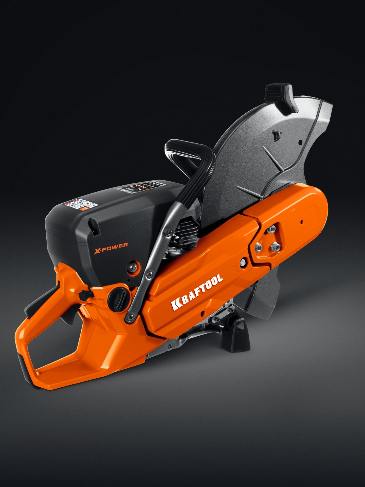 KRAFTOOL 3700 Вт, 350 мм, без диска, бензорез по бетону (бетонорез) (K770-14) — фото 6