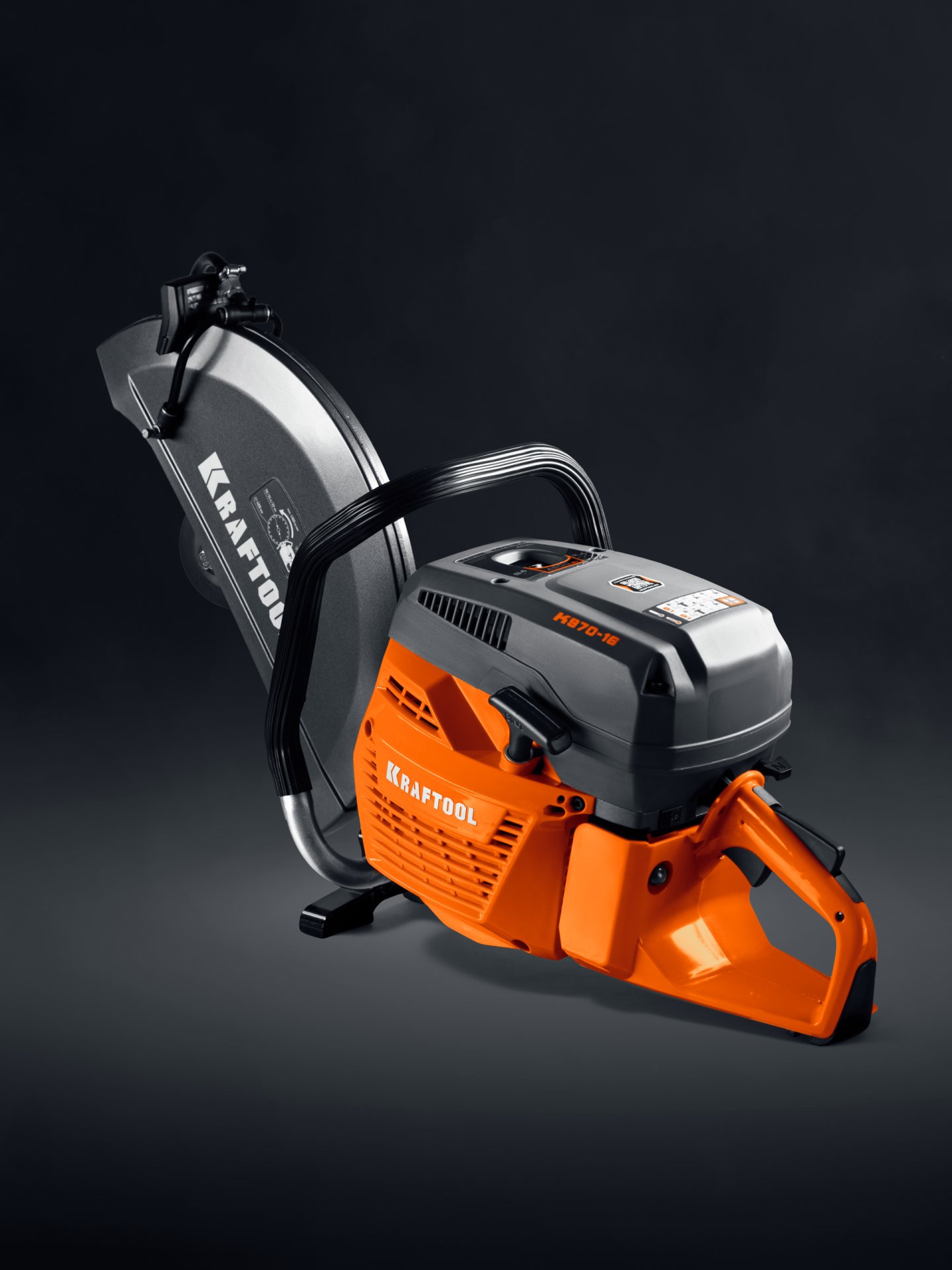 KRAFTOOL 4800 Вт, 400 мм, без диска, бензорез по бетону (бетонорез) (K970-16) — фото 4