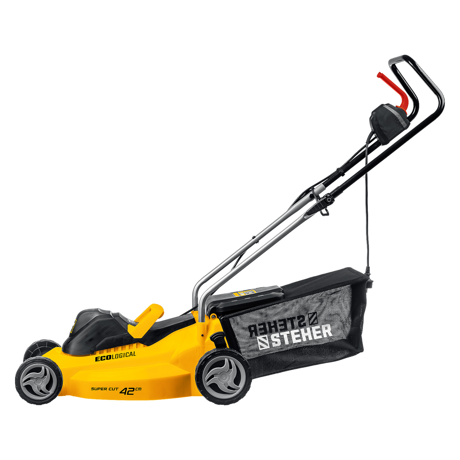 STEHER 2000 Вт, ш/с 42 cм, сетевая газонокосилка (LMC-42-2000) — фото 8
