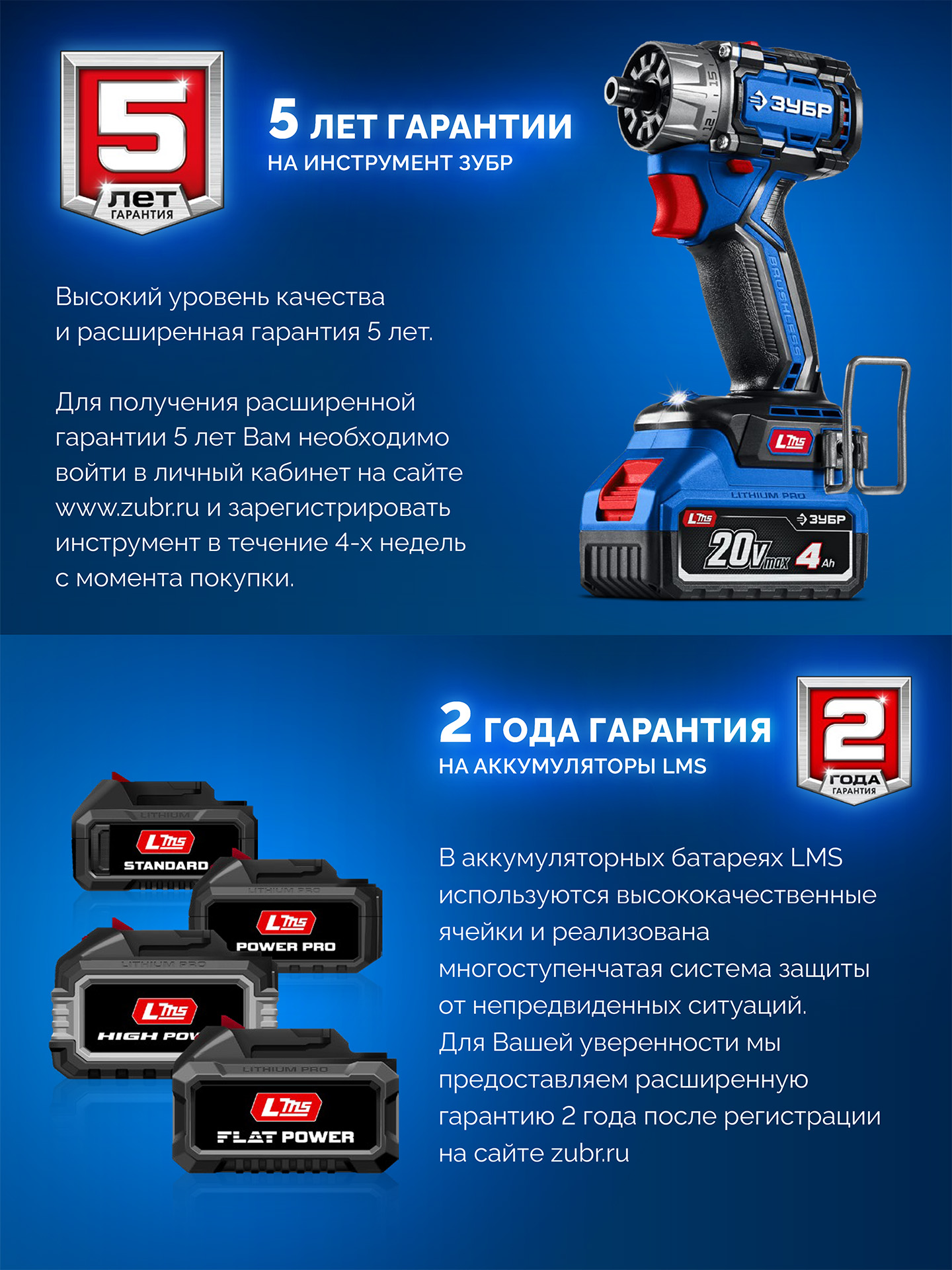 ЗУБР 20 В, адаптер для АКБ LMS под инструмент 20V Max, Профессионал (LMS-T7) — фото 8