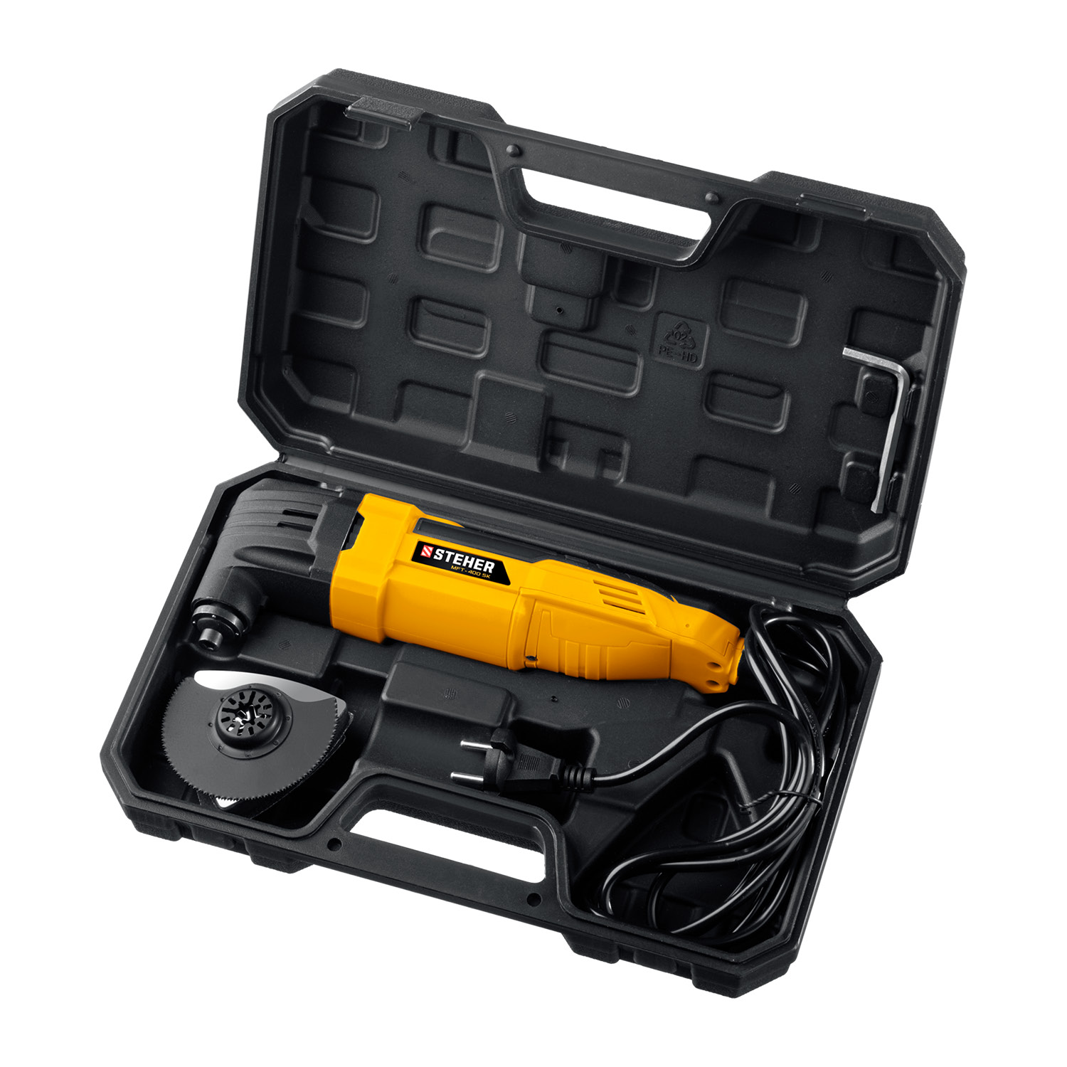 STEHER OIS, 400 В, реноватор, кейс, набор насадок (MFT-400 SK) — фото 11