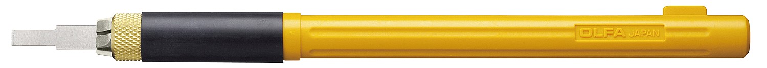 OLFA с профильными лезвиями 6 мм, 4 шт, перовой нож (OL-AK-4) — фото 3