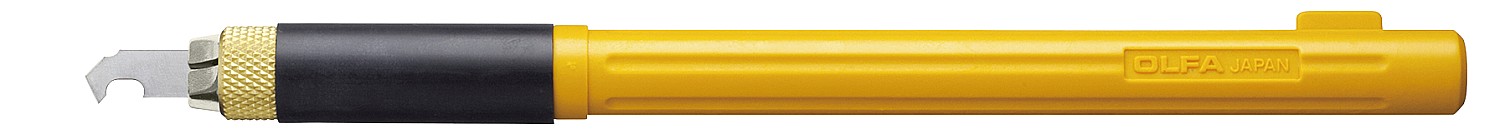 OLFA с профильными лезвиями 6 мм, 4 шт, перовой нож (OL-AK-4) — фото 5