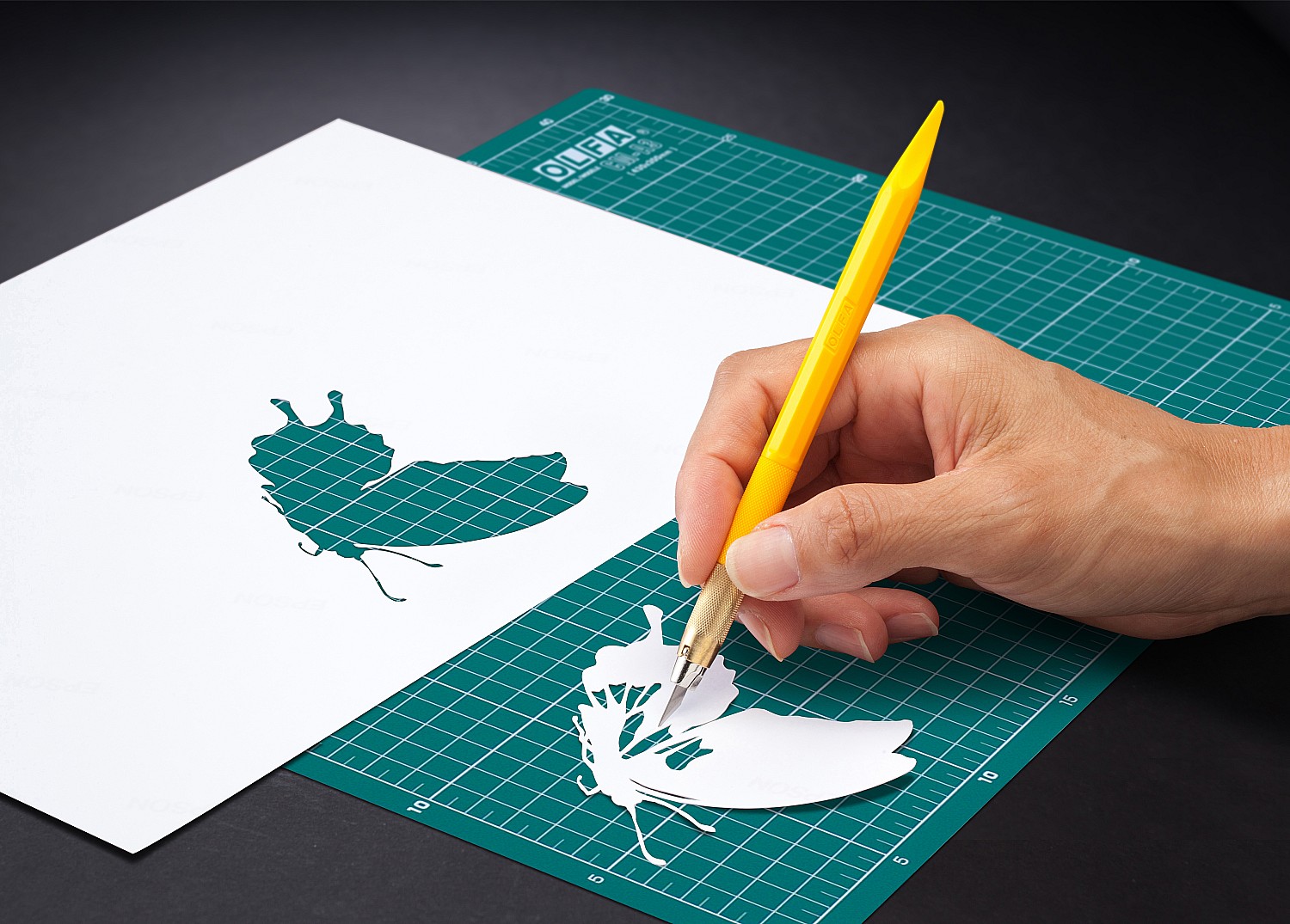 OLFA Utility Models для точных работ 4 мм, перовой нож (OL-AK-5) — фото 3