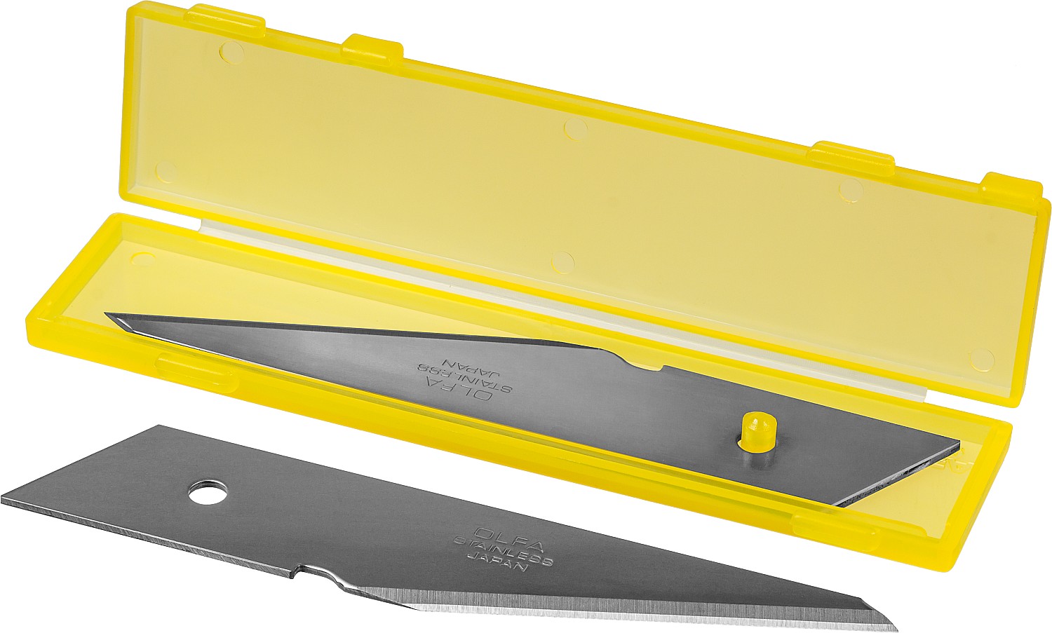 OLFA 20 мм, 2 шт, лезвия для ножа OL-CK-2 (OL-CKB-2) — фото 2