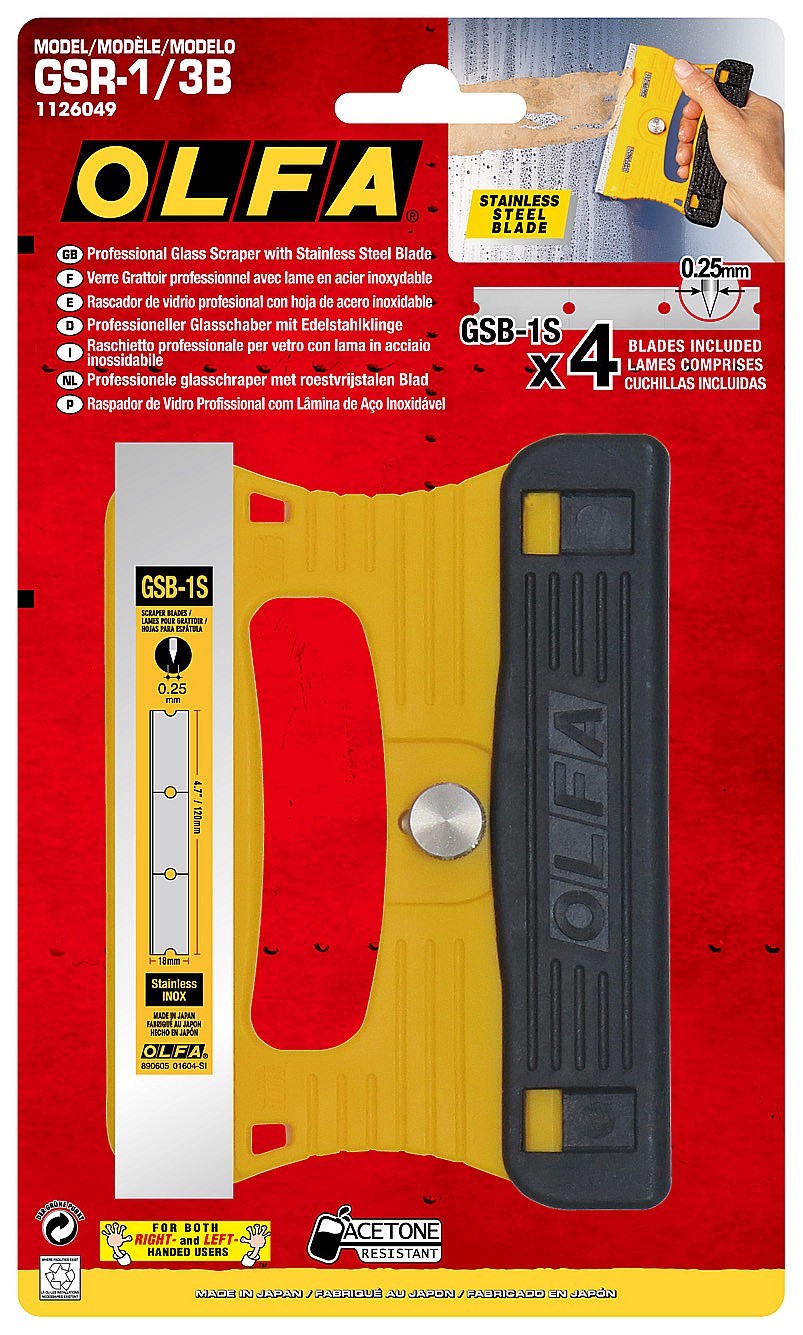 OLFA 120 мм, скребок (OL-GSR-1/3B) — фото 18