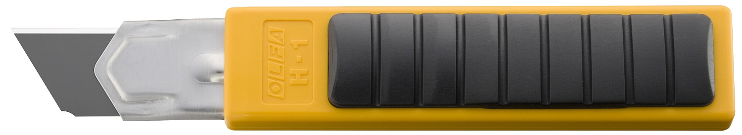 OLFA 25 мм, в комплекте с лезвиями EXCEL BLACK 5 шт, нож (OL-H-1BB/5BB ) — фото 3