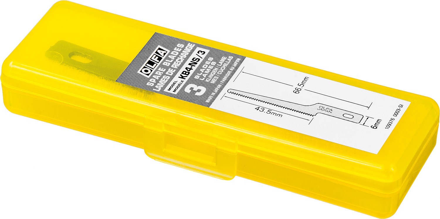 OLFA 6 мм, для ножа, пильные лезвия (OL-KB4-NS/3) — фото 3